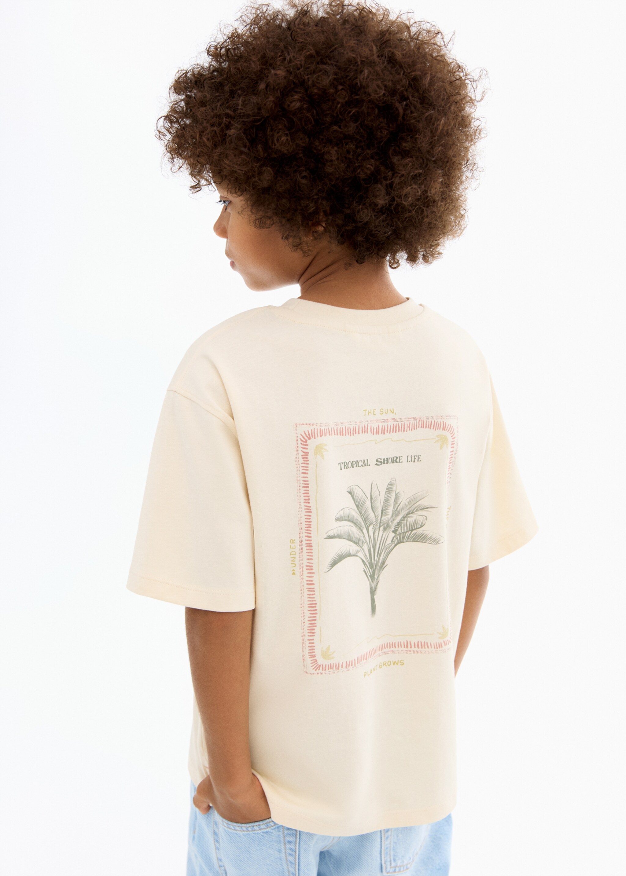 Tropical print T-shirt - Details of the article 6
