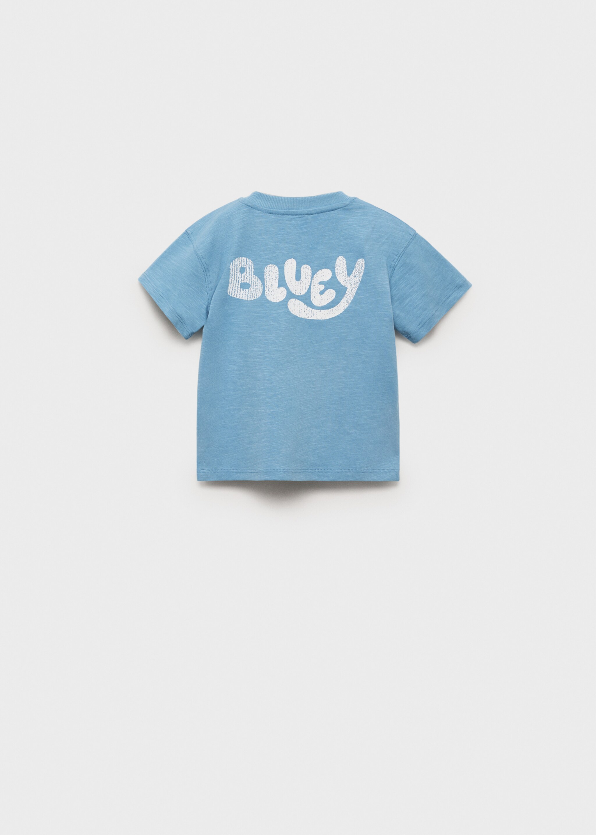 Bluey printed t-shirt - Reverse of the article