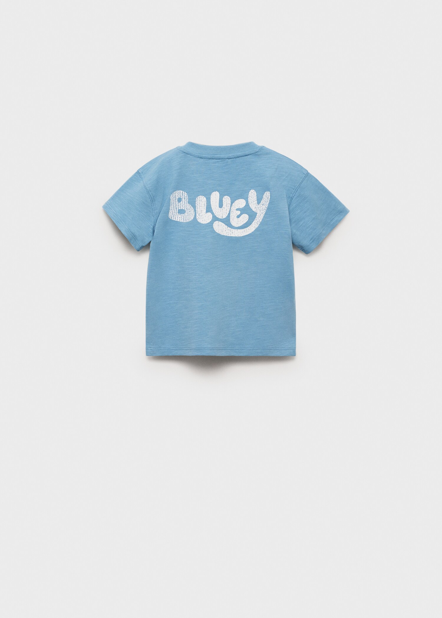 Bluey printed t-shirt - Reverse of the article