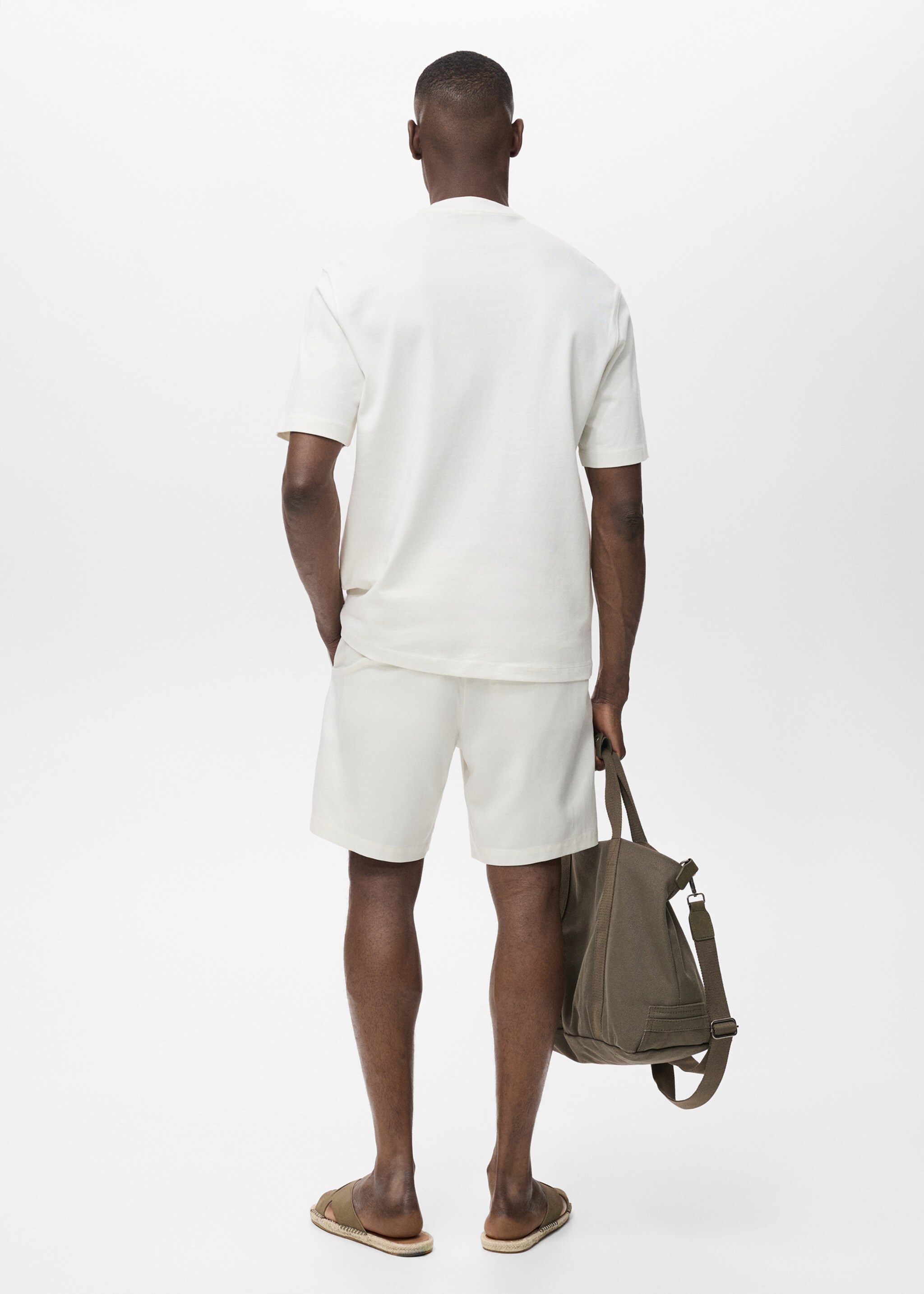T-shirt 100 % coton relaxed-fit - Verso de l’article