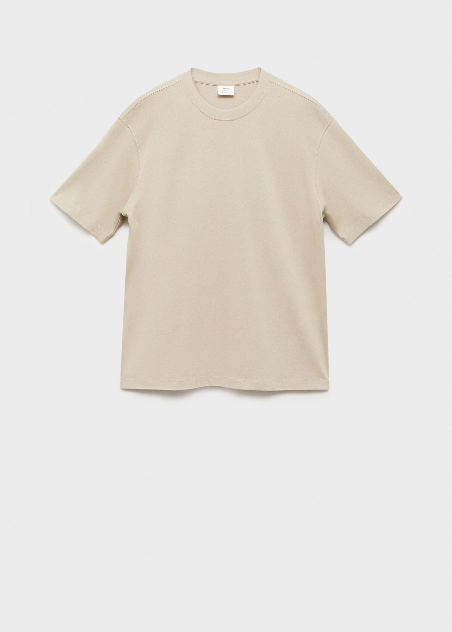 Tricou din bumbac 100 % relaxed fit - Articol fără model