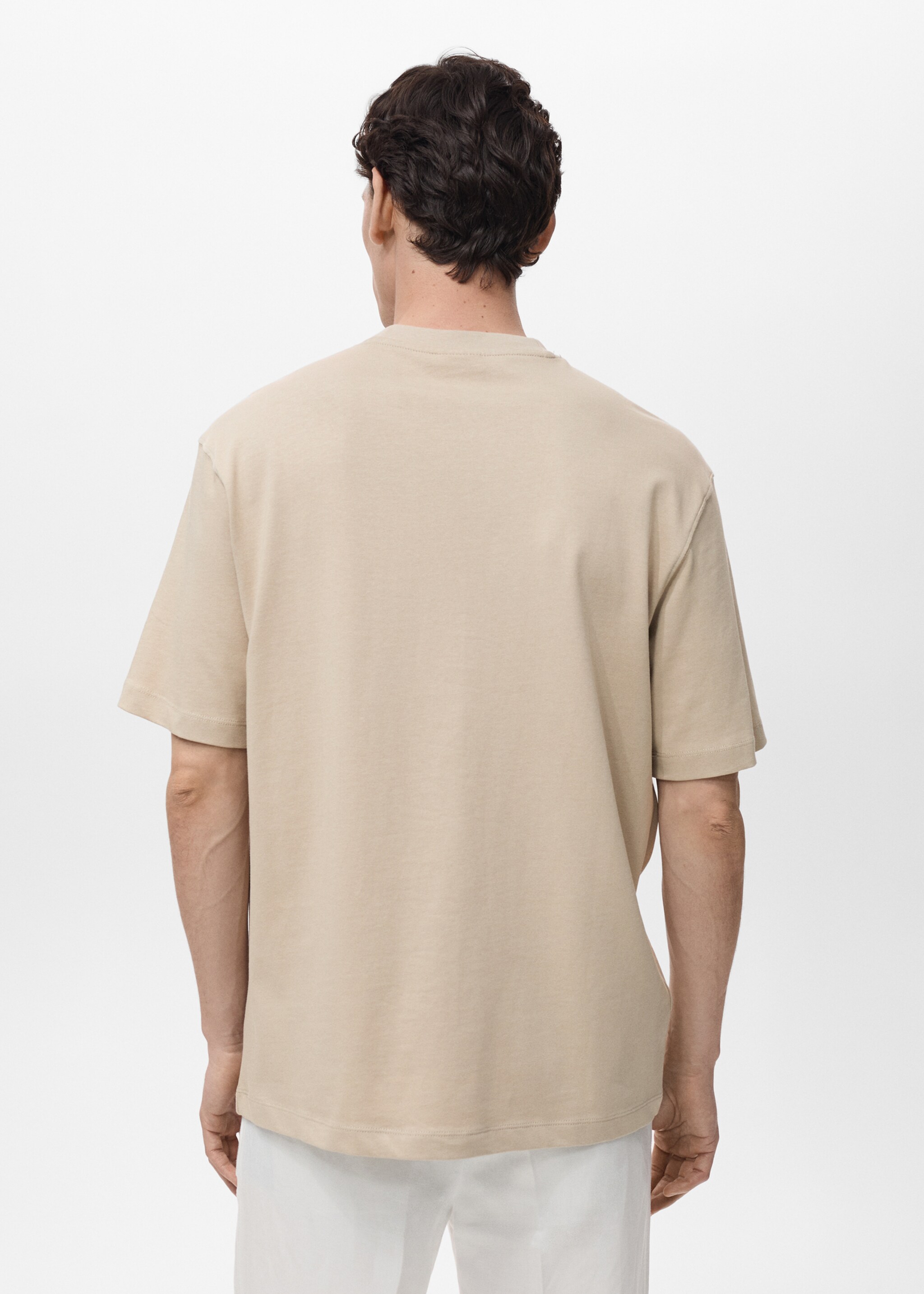 T-shirt 100 % coton relaxed-fit - Verso de l’article