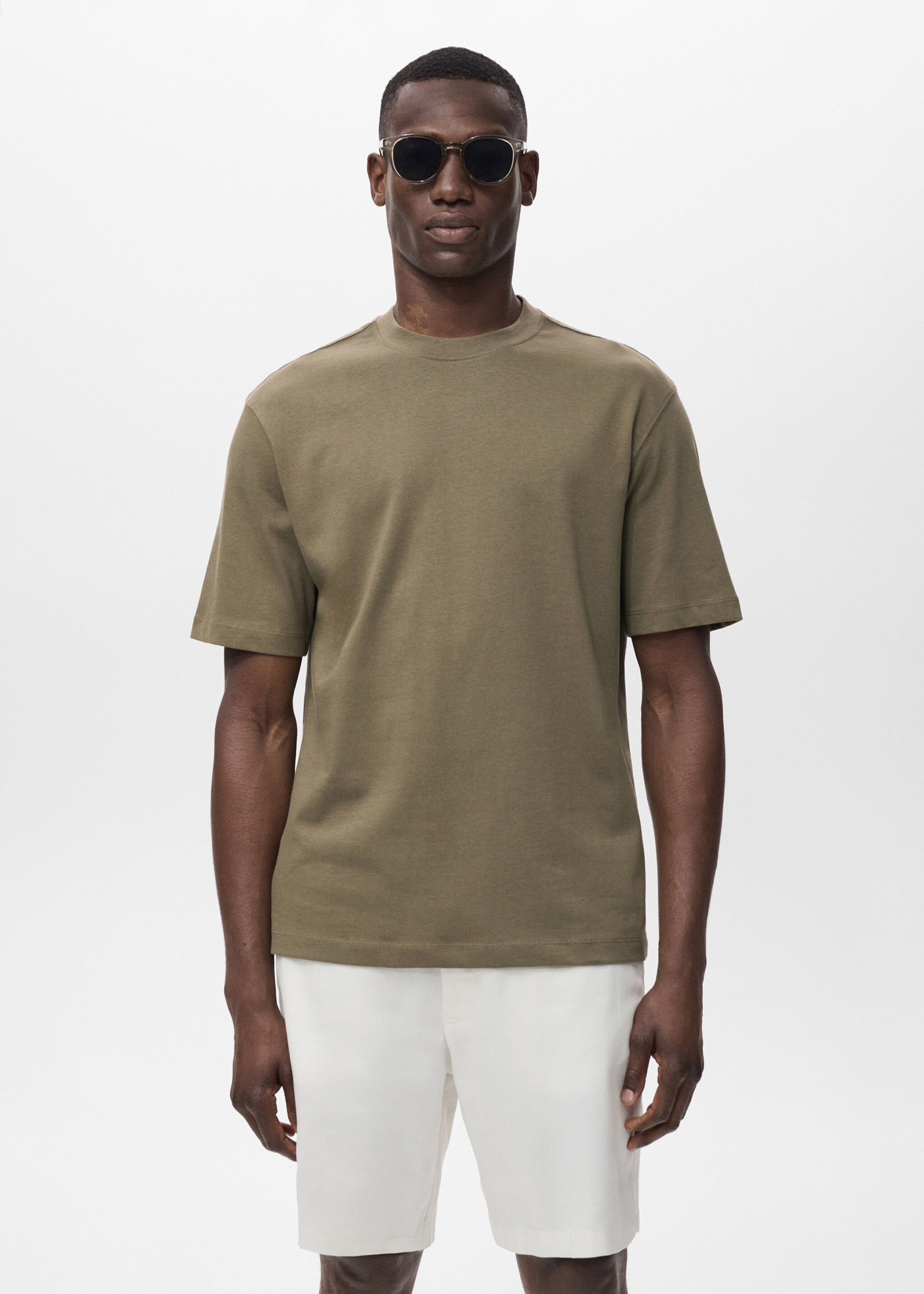 T-shirt 100 % coton relaxed-fit - Plan moyen