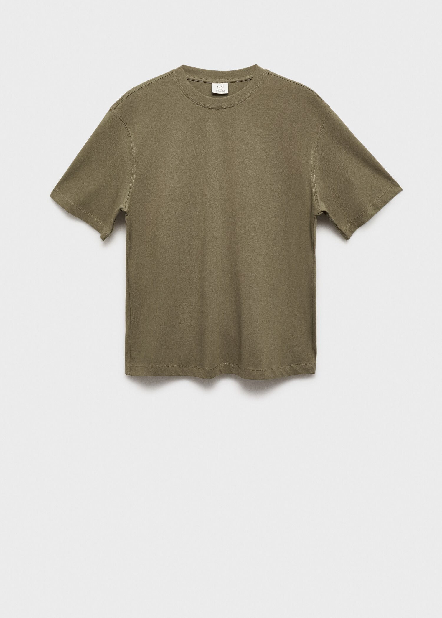 100% cotton relaxed-fit t-shirt - Article without model