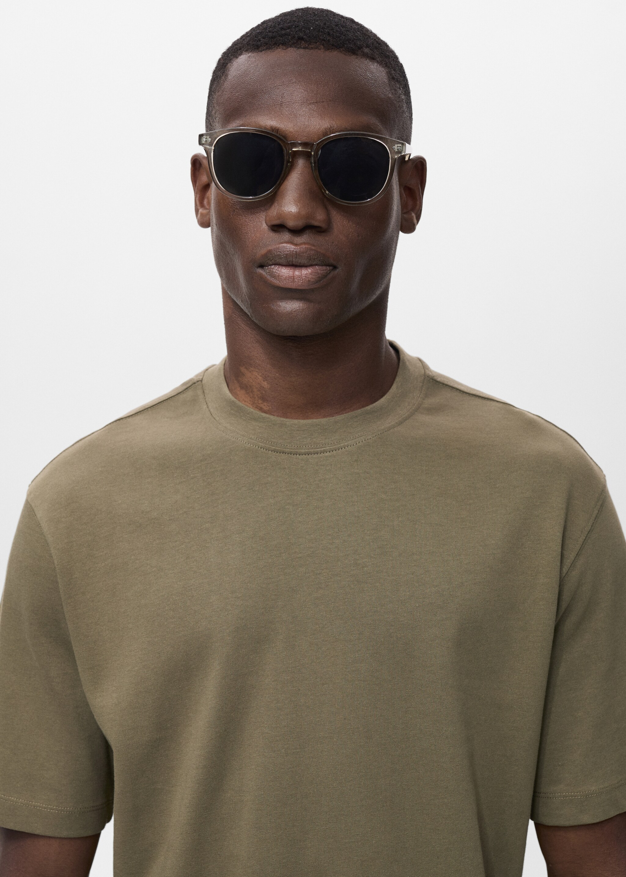 T-shirt 100 % coton relaxed-fit - Détail de l'article 1