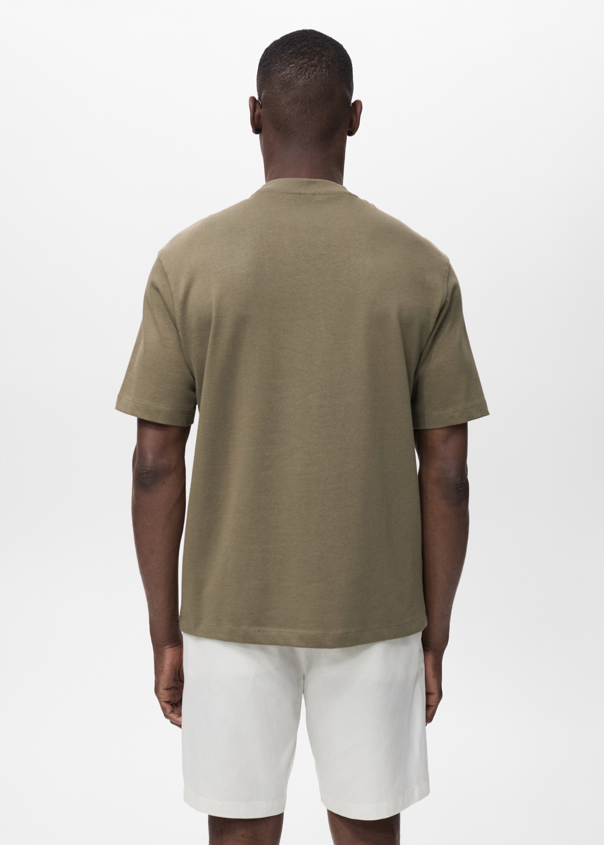T-shirt 100 % coton relaxed-fit - Verso de l’article