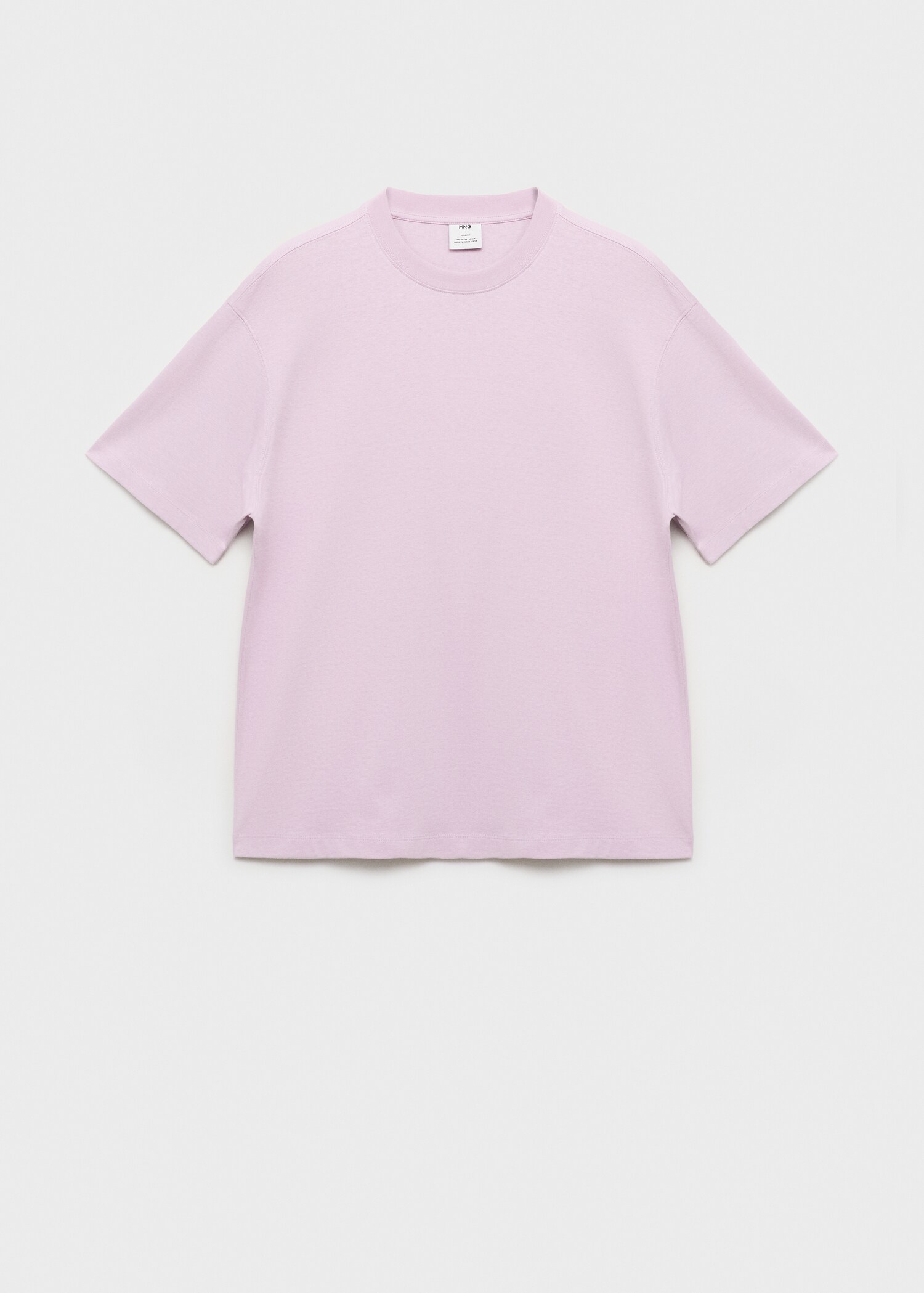 Μπλούζα 100% βαμβάκι relaxed fit - Προϊόν χωρίς μοντέλο