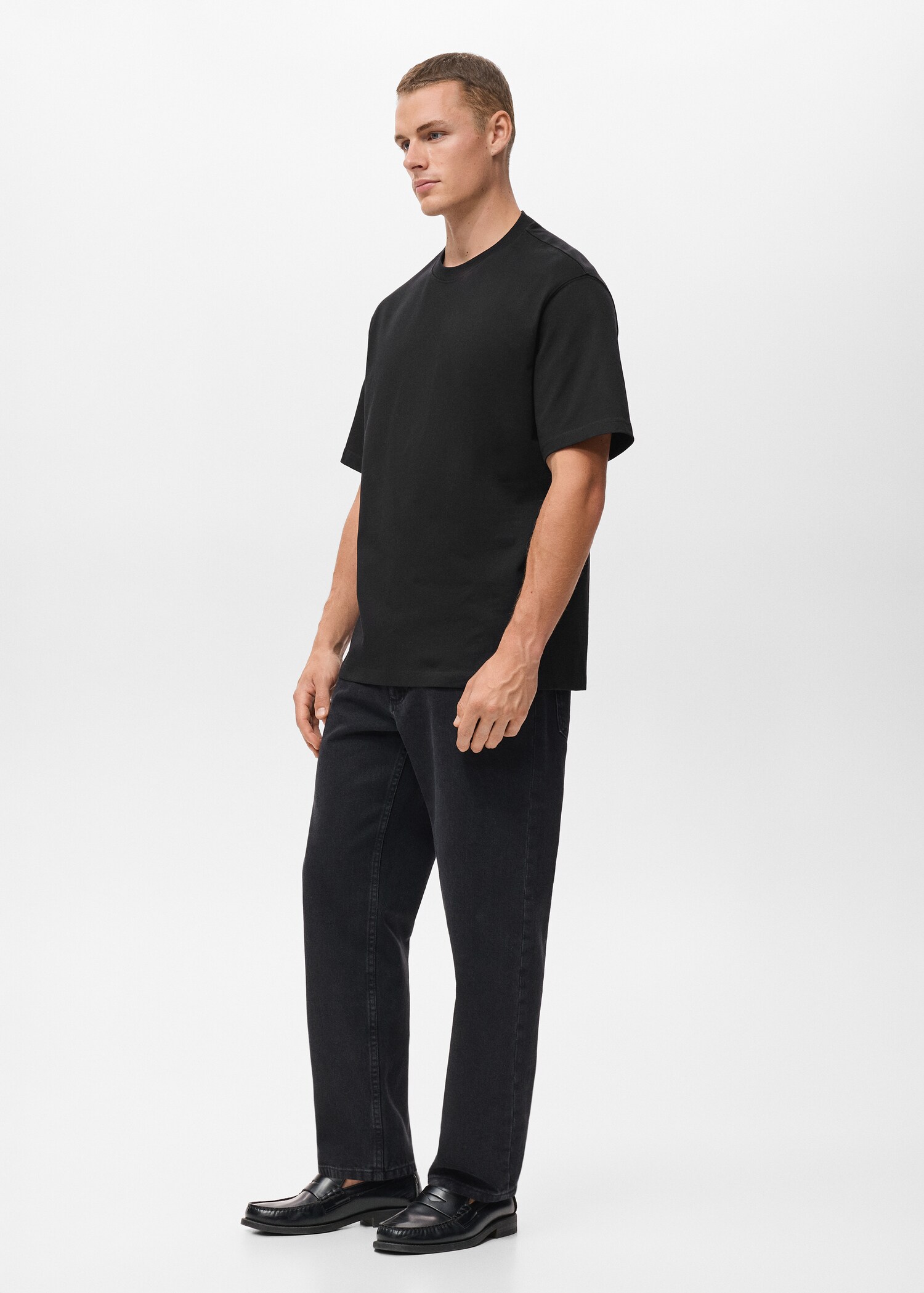 Relaxed Fit-T-Shirt aus 100 % Baumwolle - Detail des Artikels 2