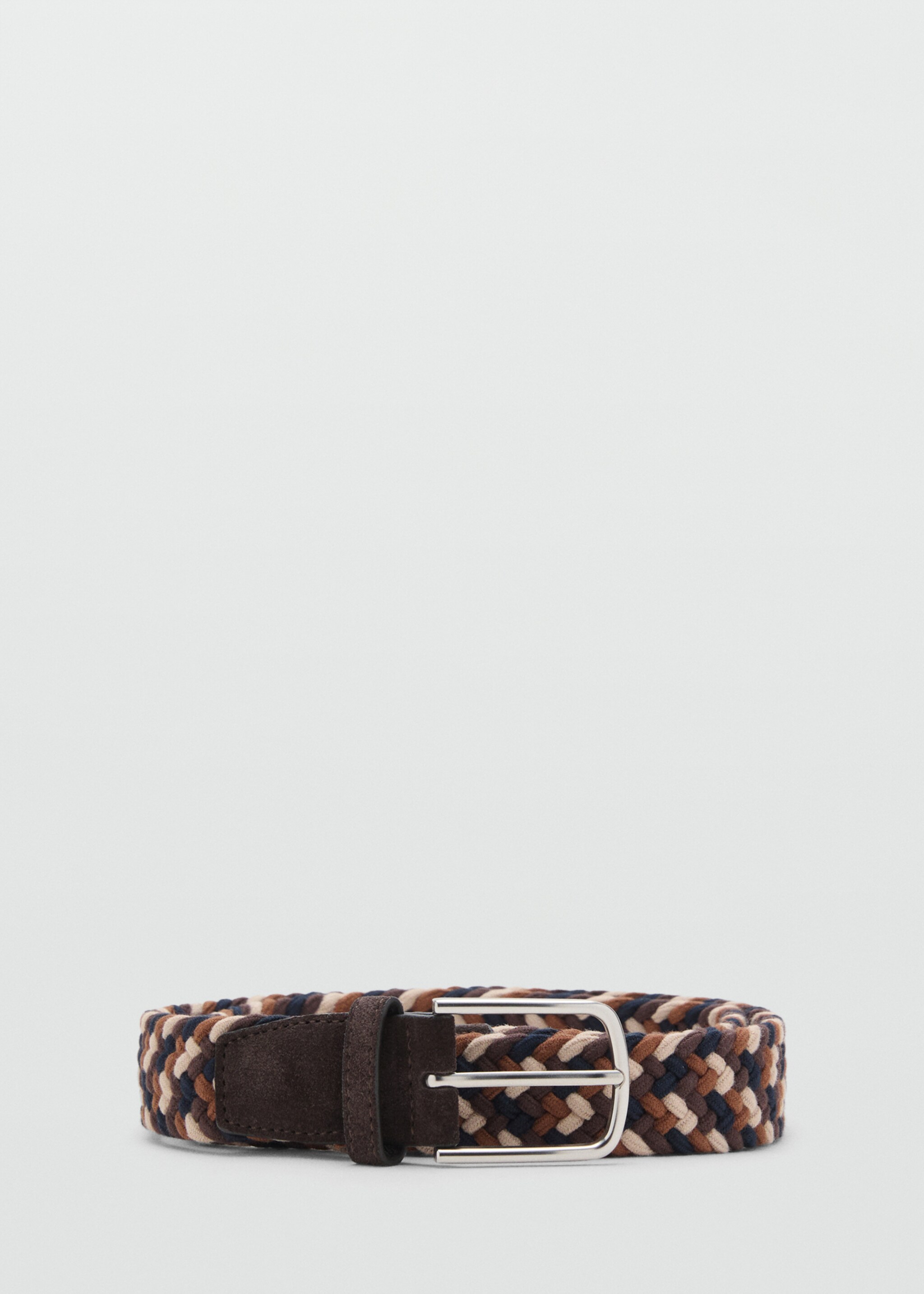 Braided elastic coloured belt - Article without model