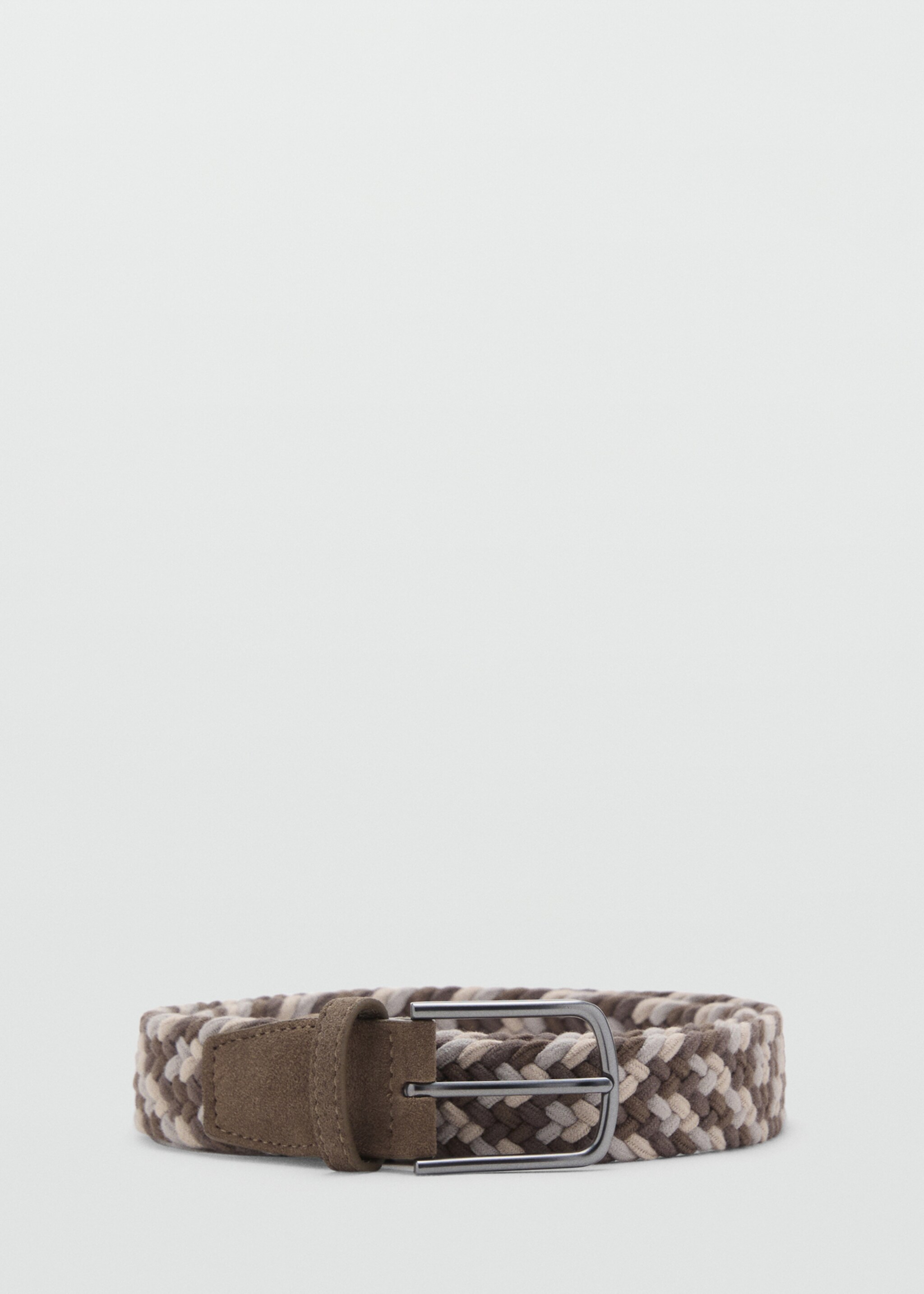 Braided elastic coloured belt - Article without model
