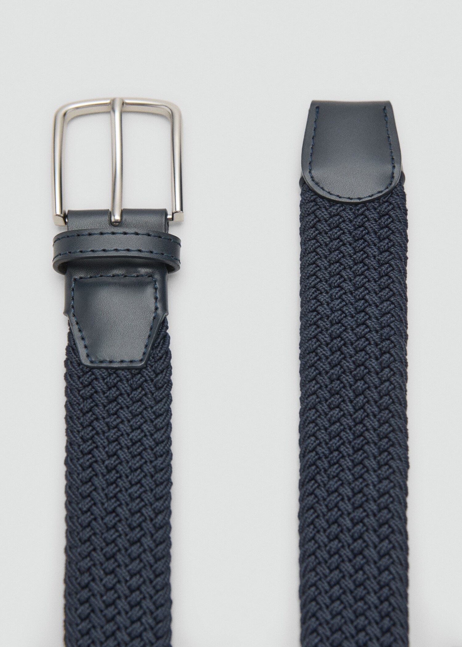 Braided elastic belt - Medium plane