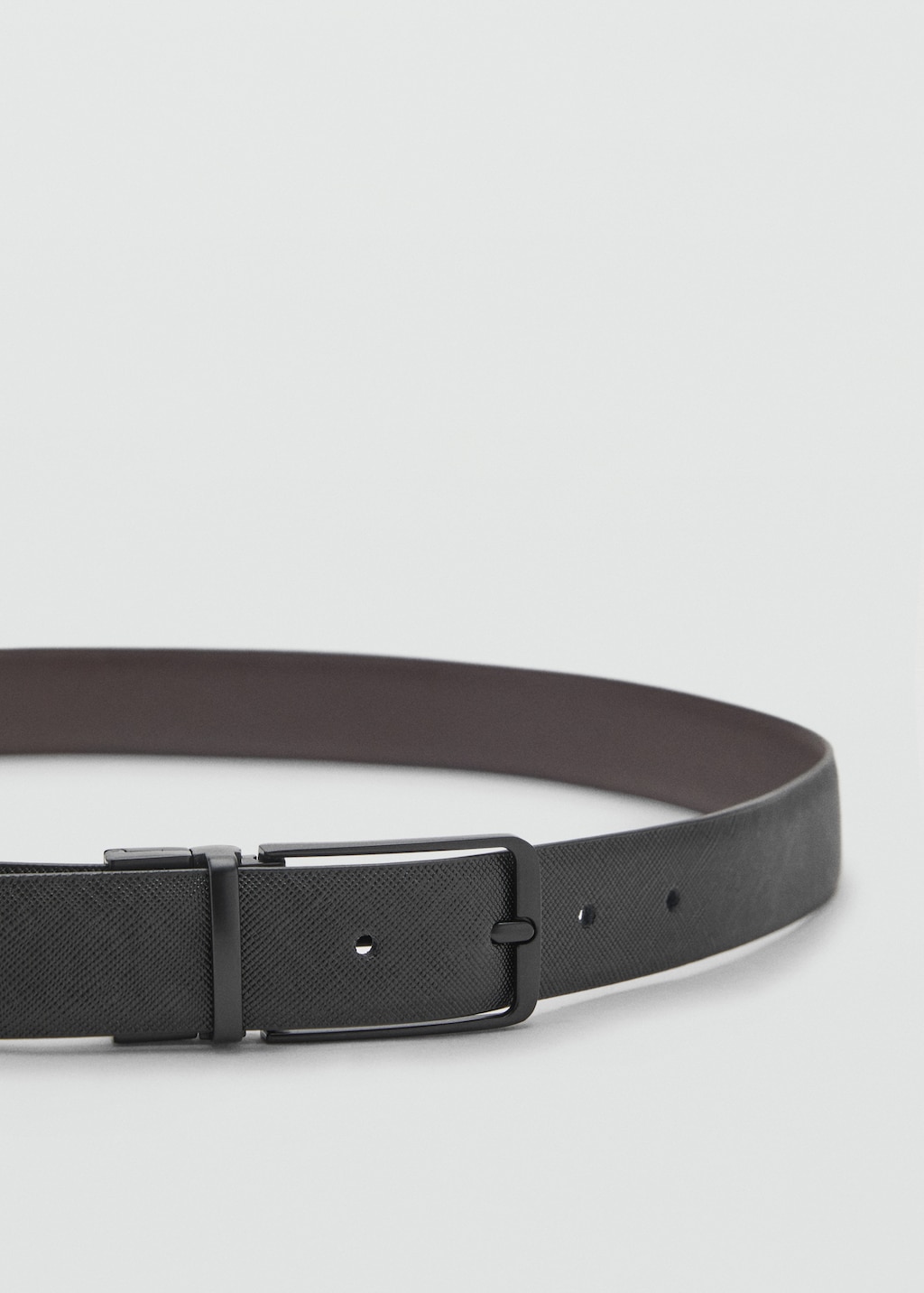 100% leather belt