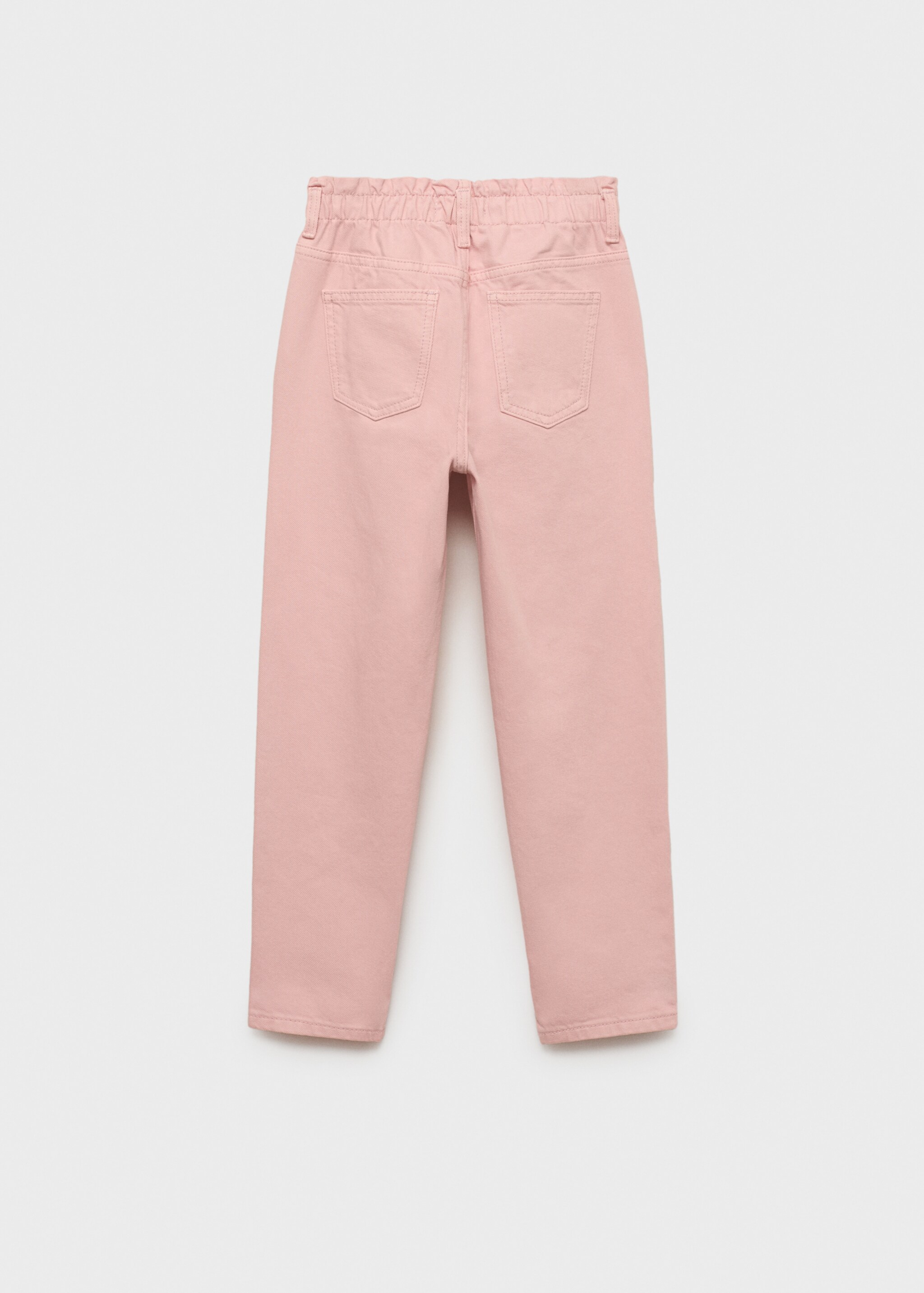 Paperbag jeans - Reverse of the article