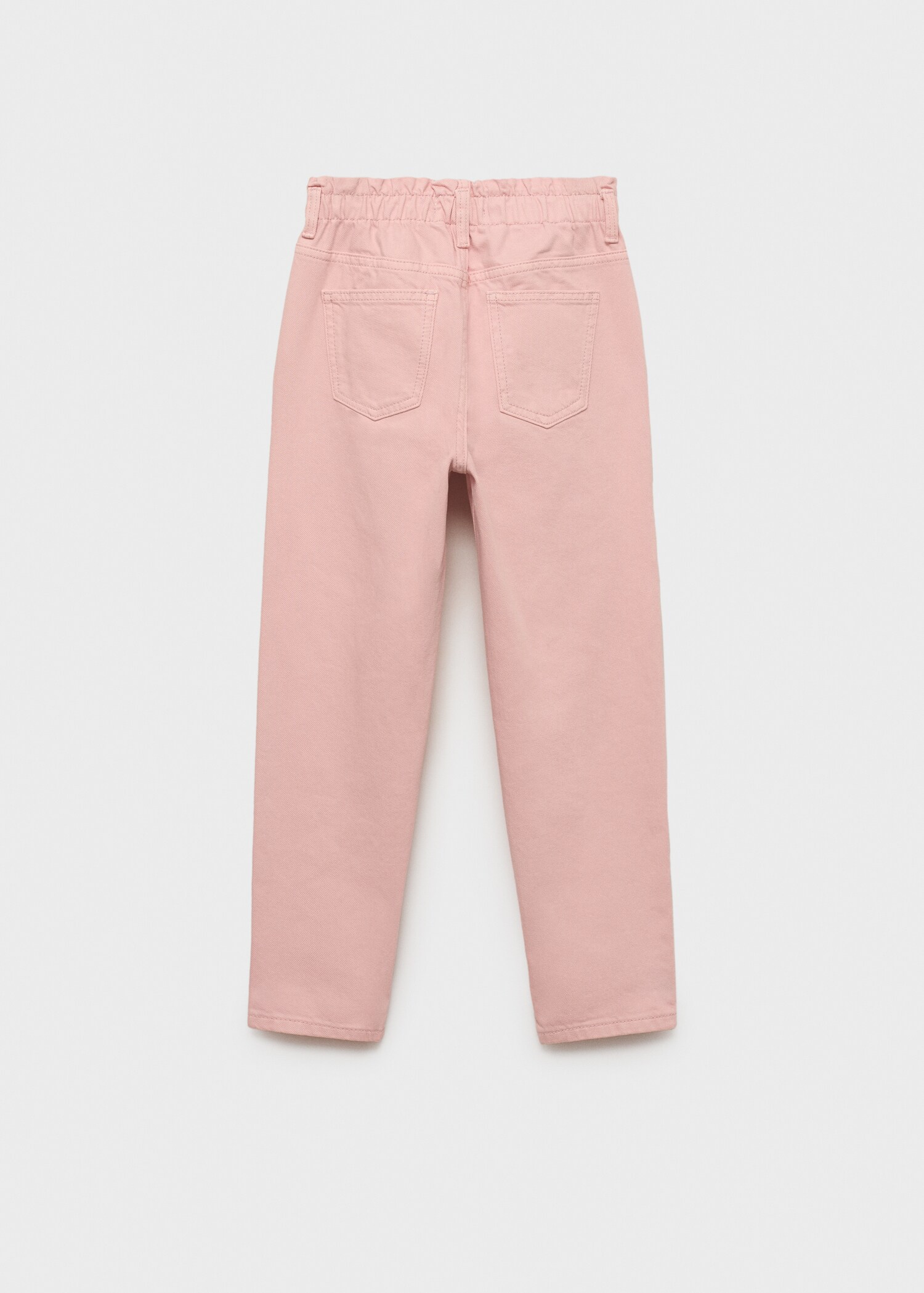 Paperbag jeans - Reverse of the article