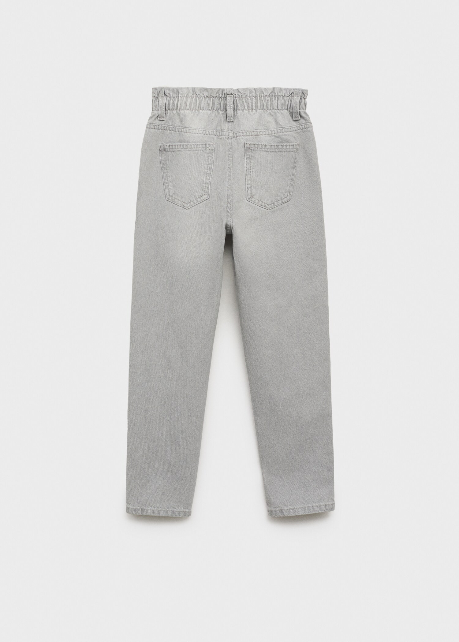 Paperbag jeans - Reverse of the article