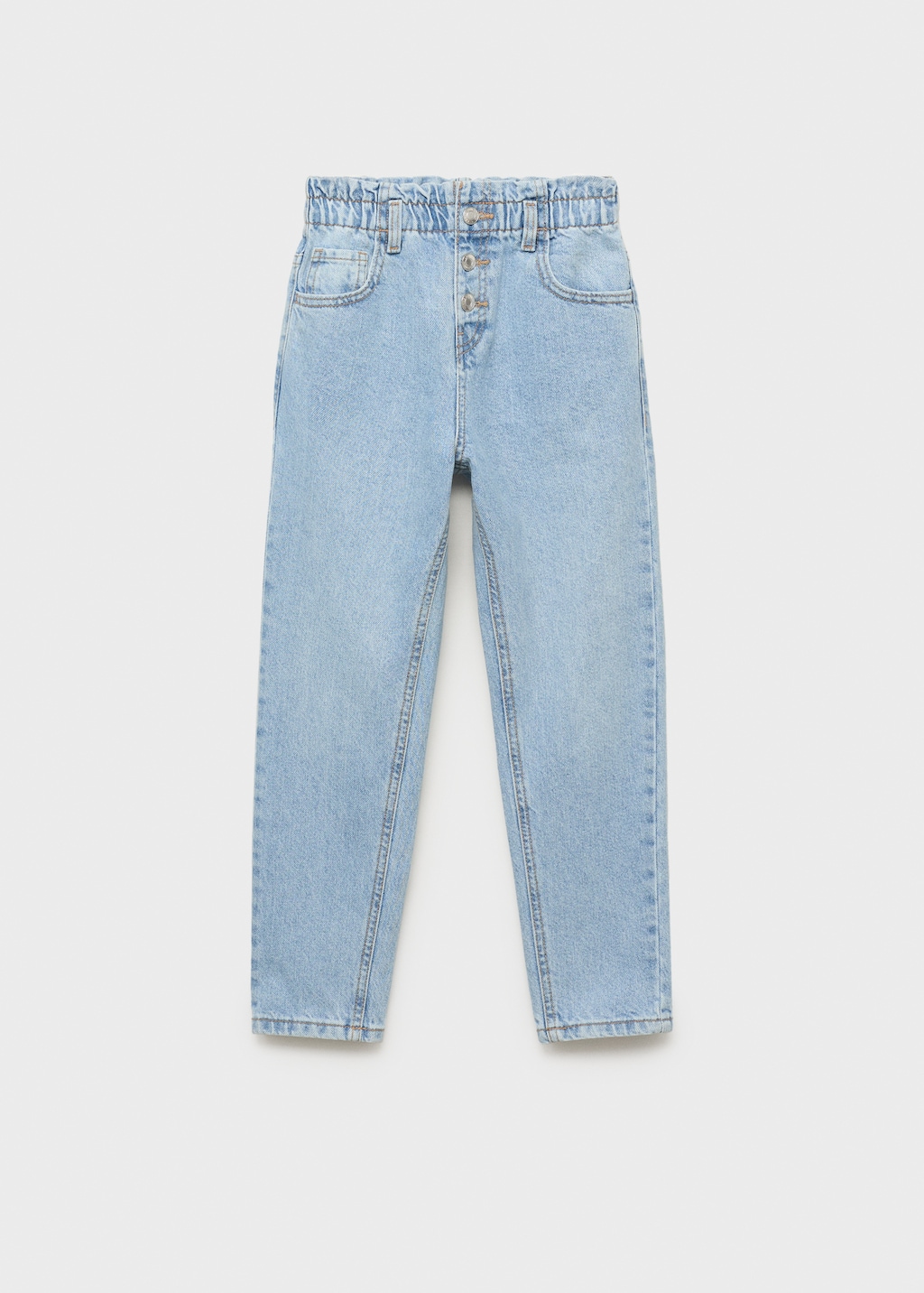VIP【関税送料無料】希少 MOTHER LIGHT BLUE COTTON DENIM JEANS High Waisted Mom Jeans - Blue | Levi's® KZ
