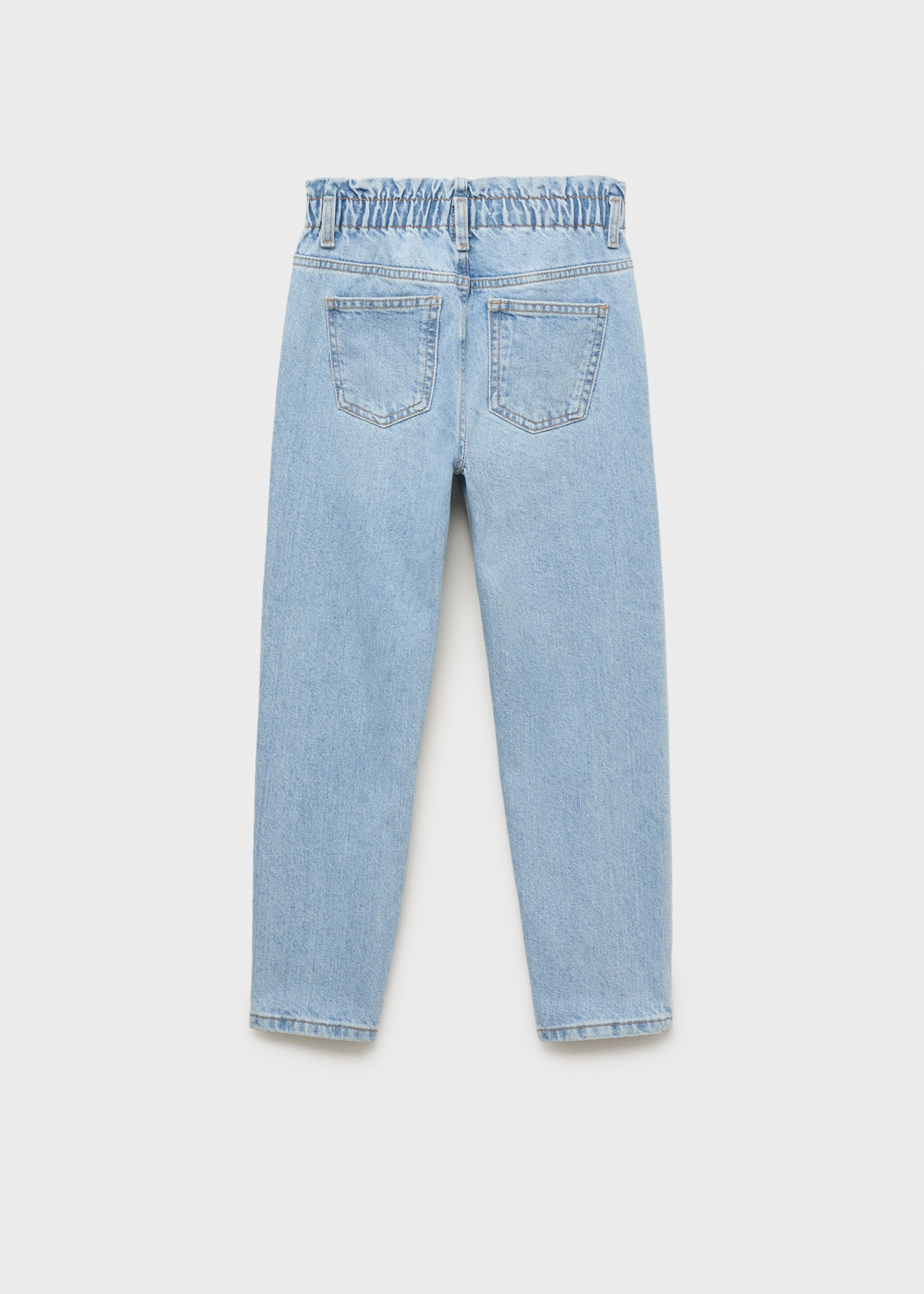 Paperbag jeans - Reverse of the article