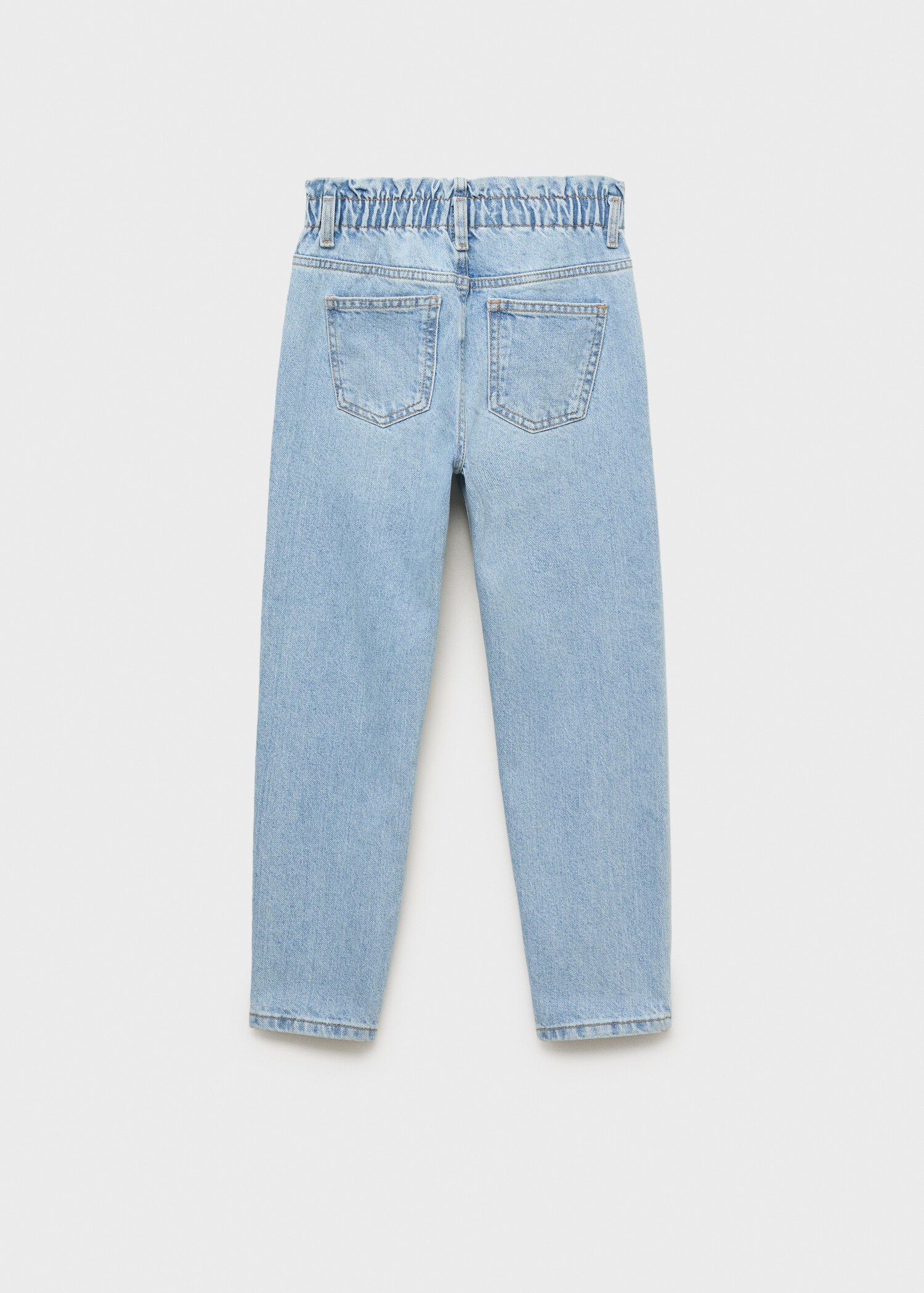 Paperbag jeans - Reverse of the article