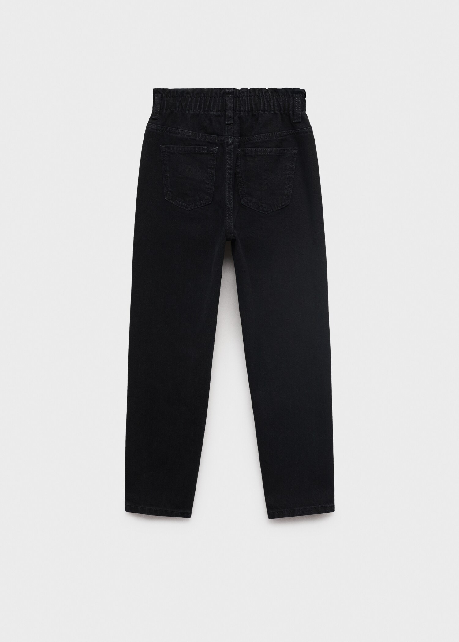 Paperbag jeans - Reverse of the article