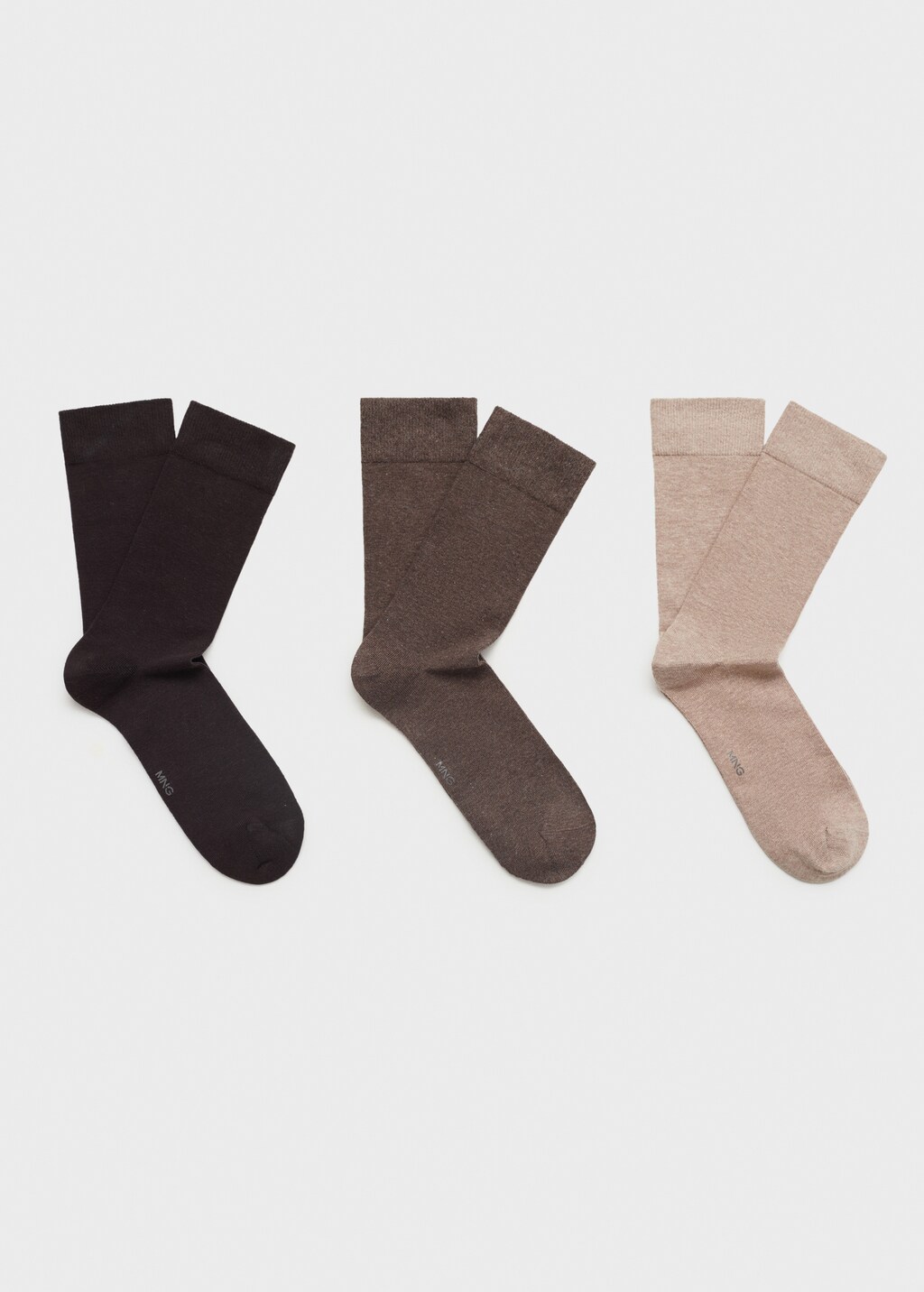 Pack of 3 cotton socks - Men | MANGO United Arab Emirates