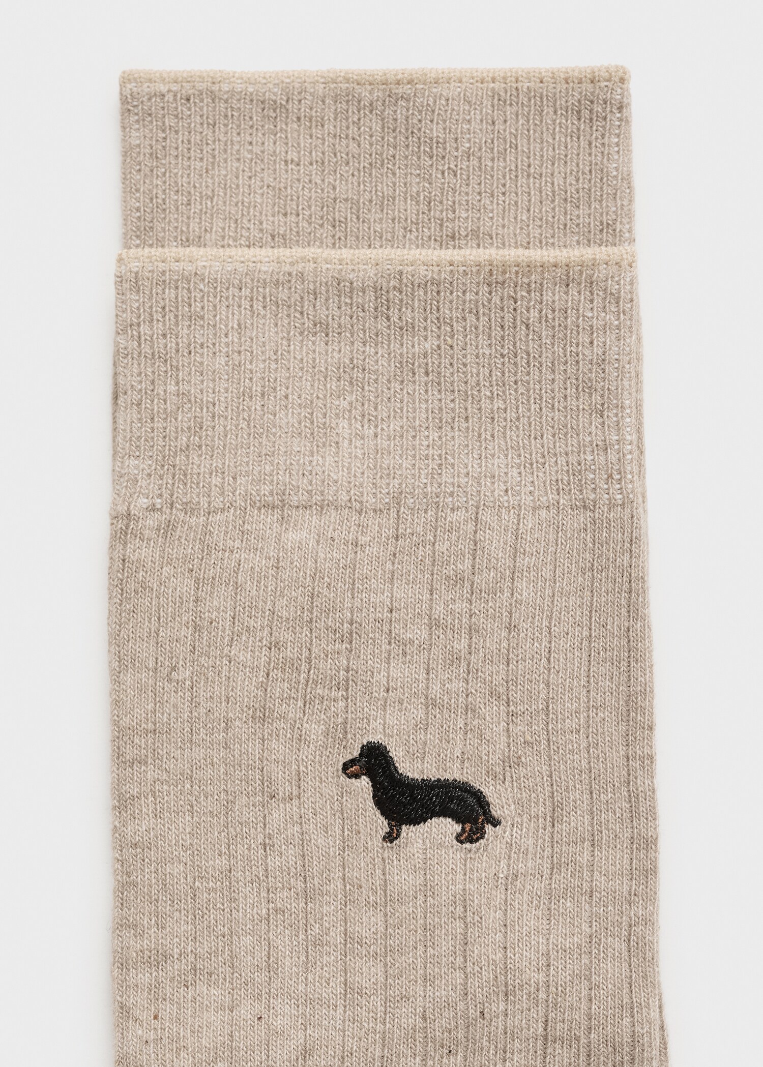 Embroidered cotton socks - Details of the article 8