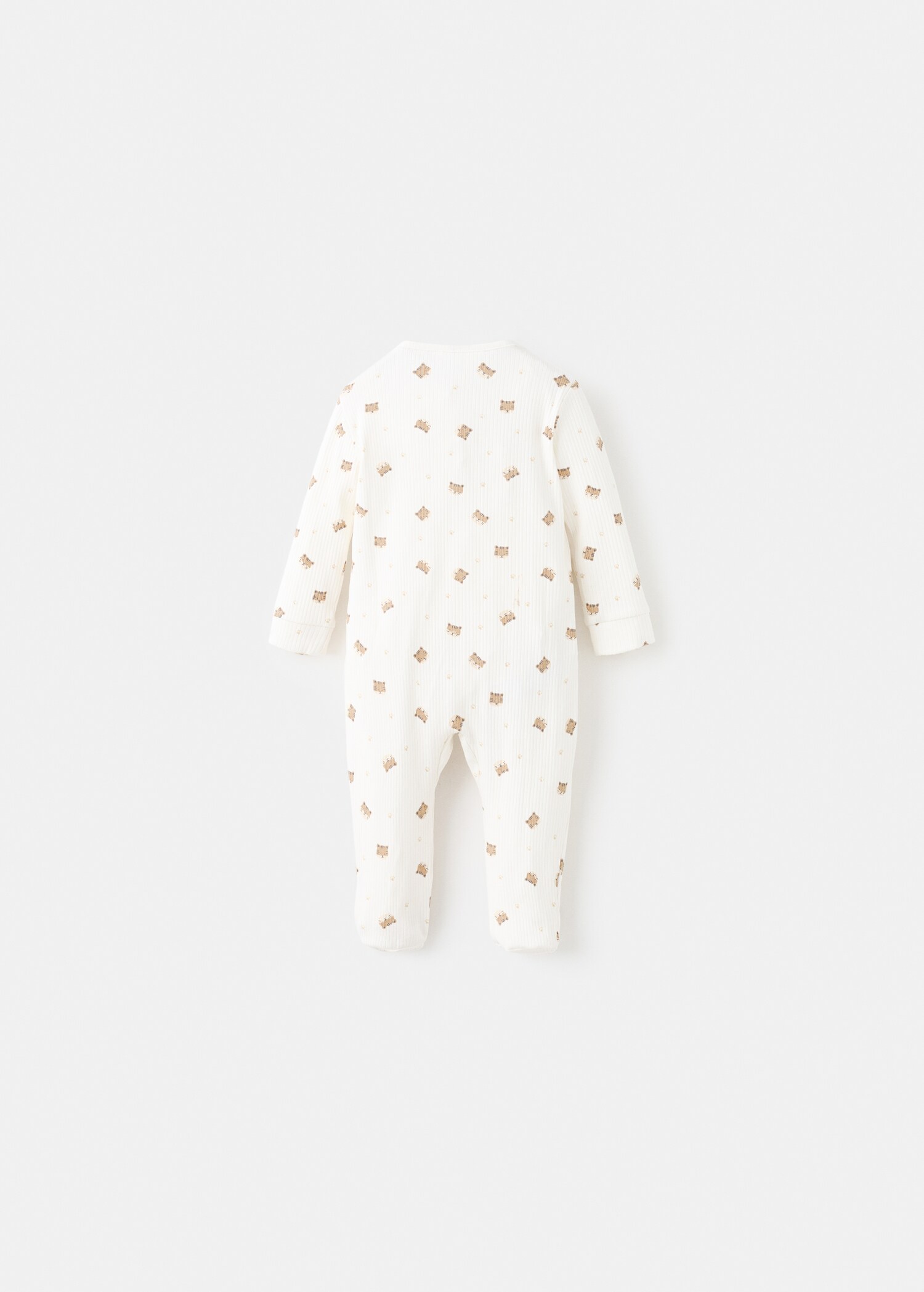 Onesie pyjama cat - Reverse of the article