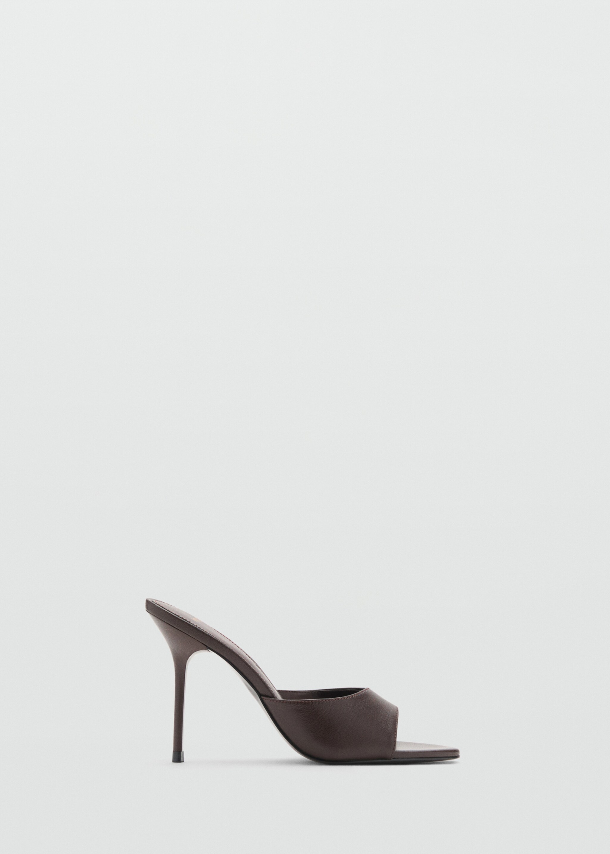 Heel leather sandals - Article without model