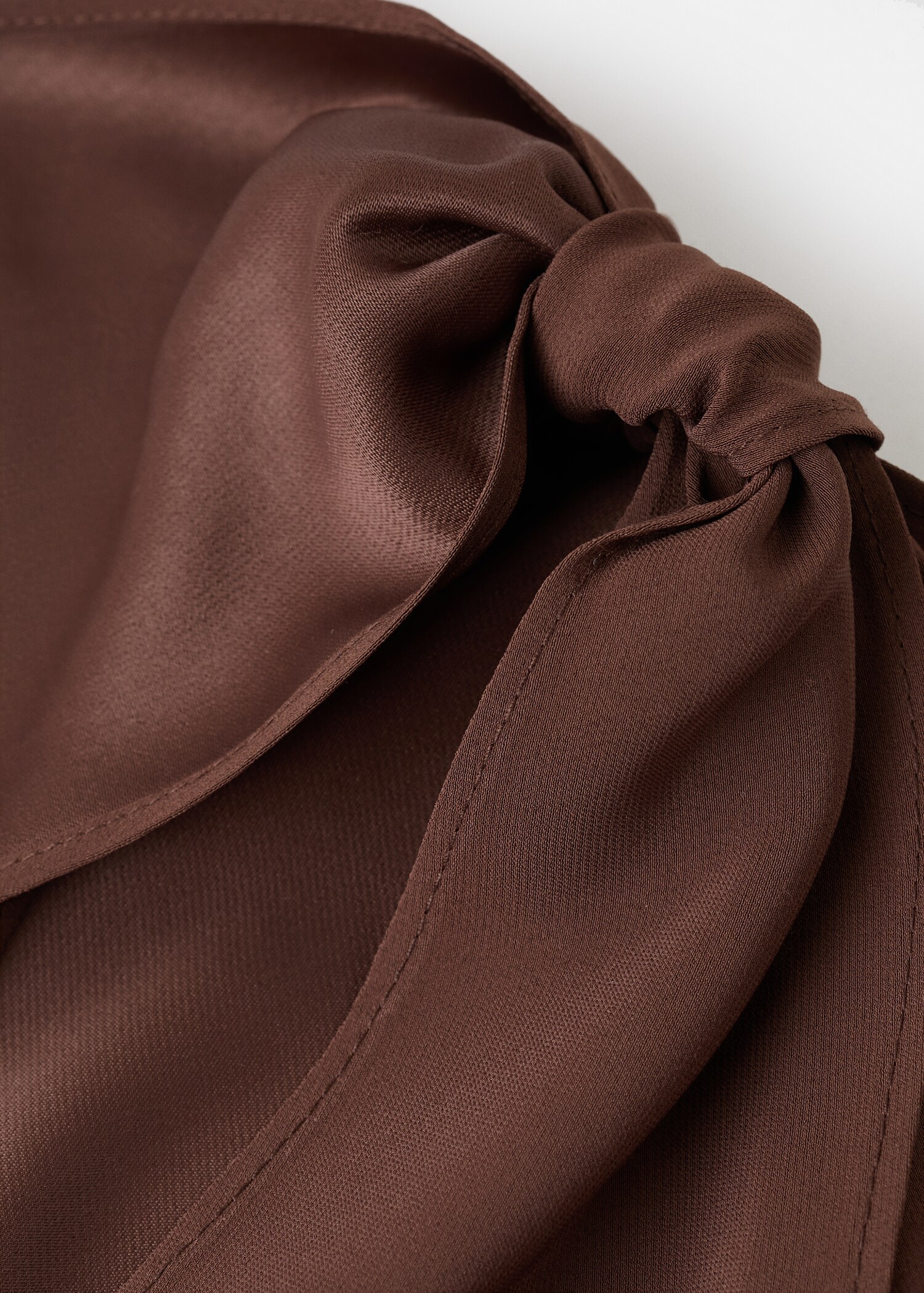 Vestido asimétrico tirante nudo - Detalle del artículo 8
