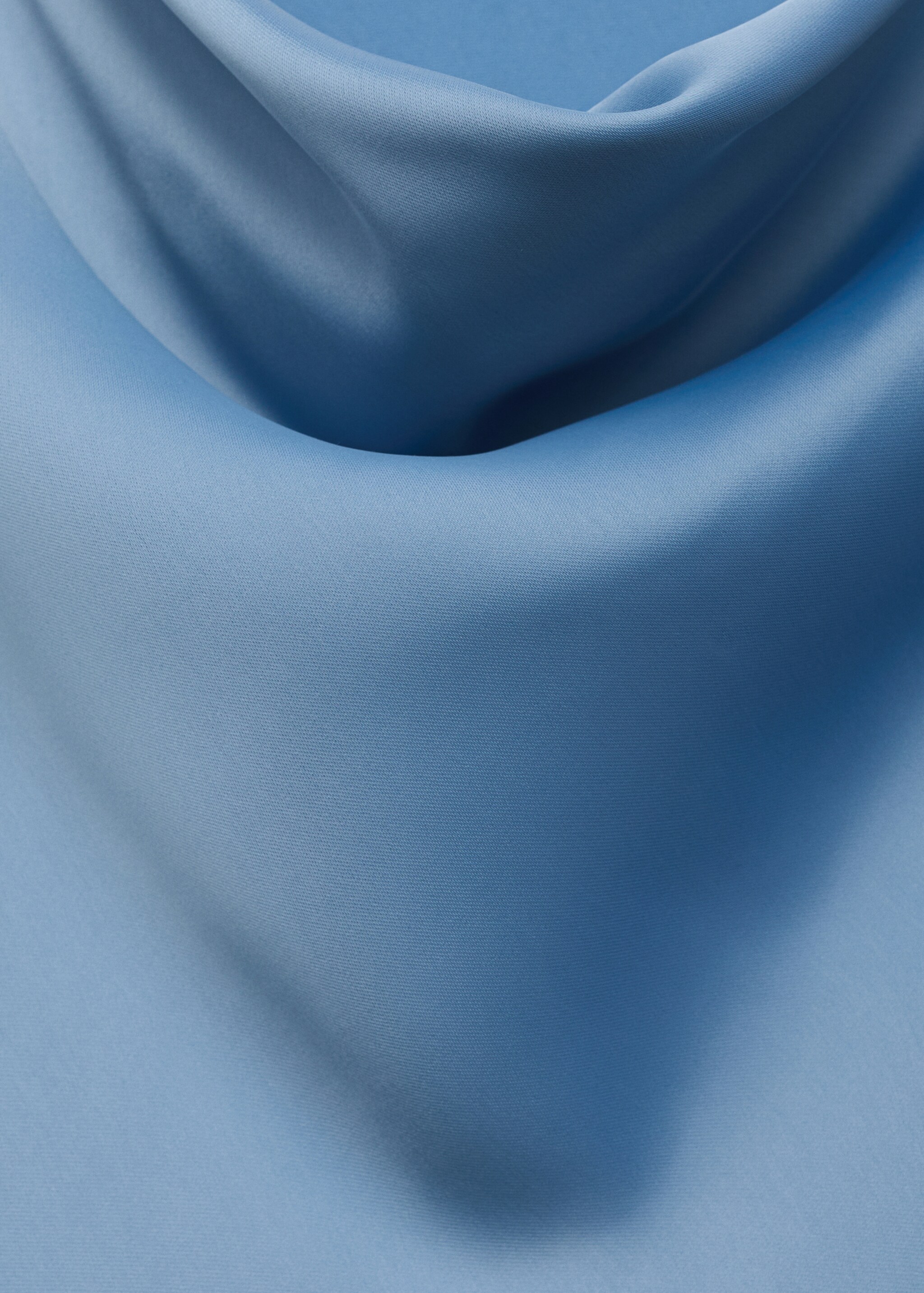 Long satin dress - Details of the article 8