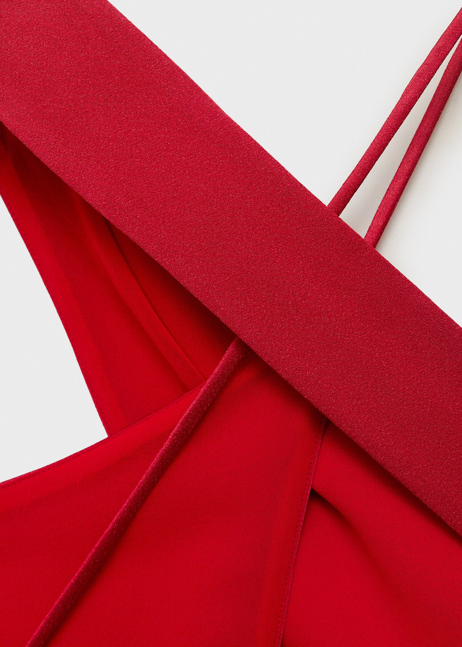 Vestido escote cruzado abertura - Detalle del artículo 0