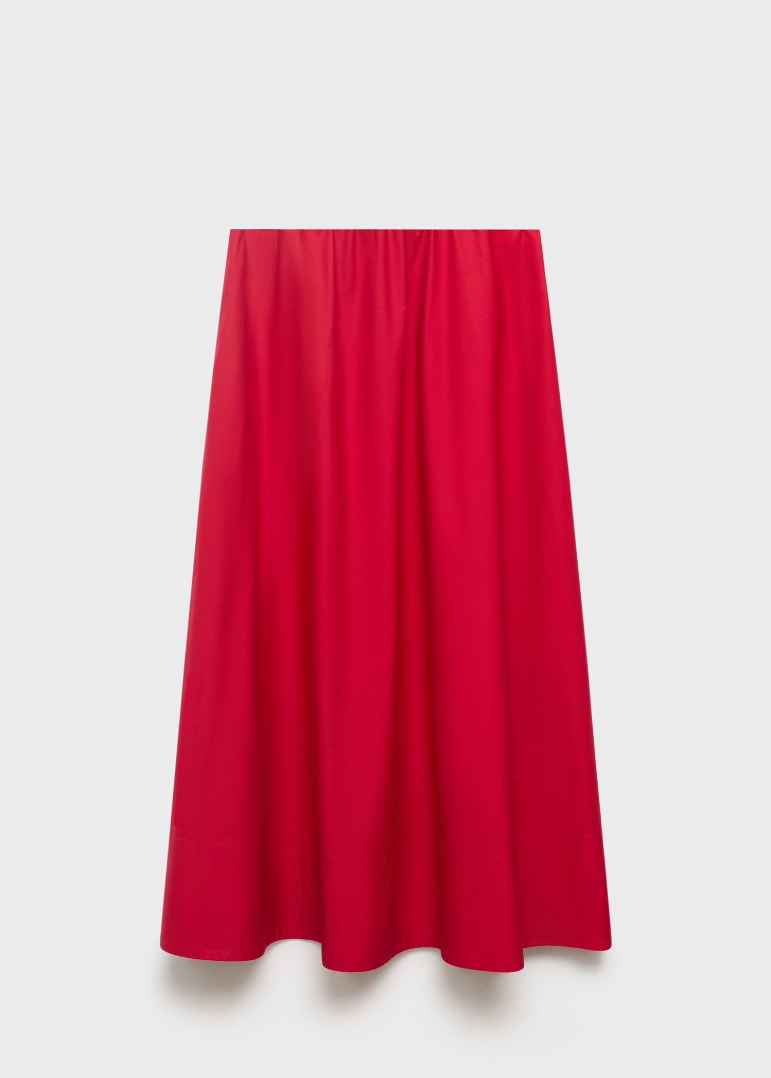 Flared cotton skirt - Article without model