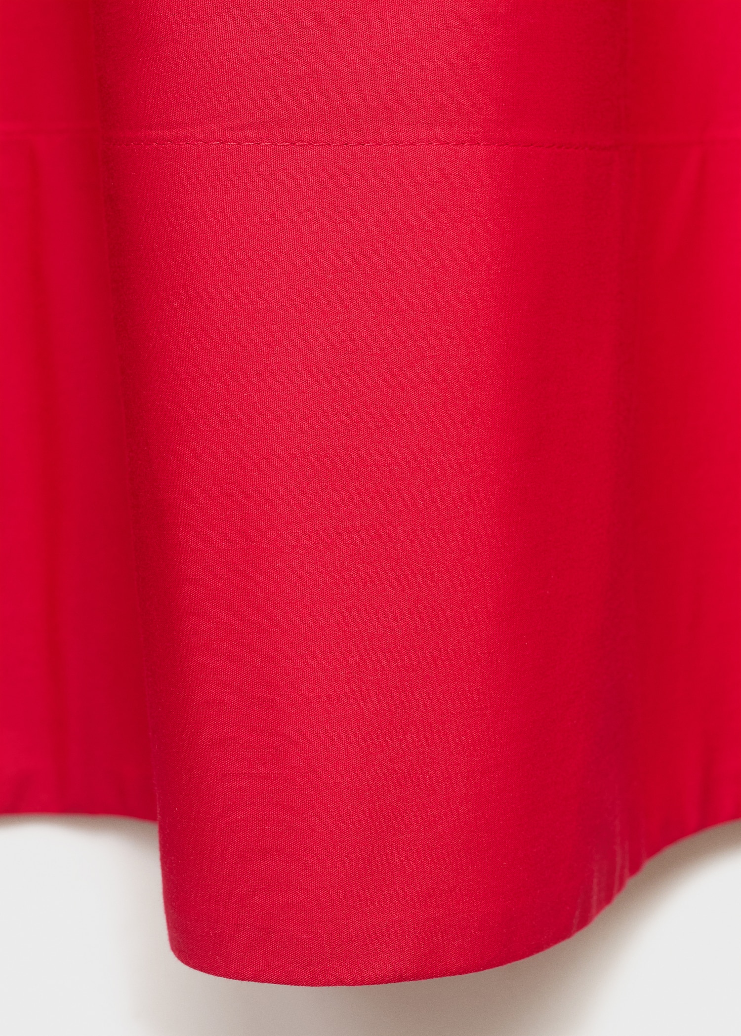 Flared cotton skirt - Details of the article 0