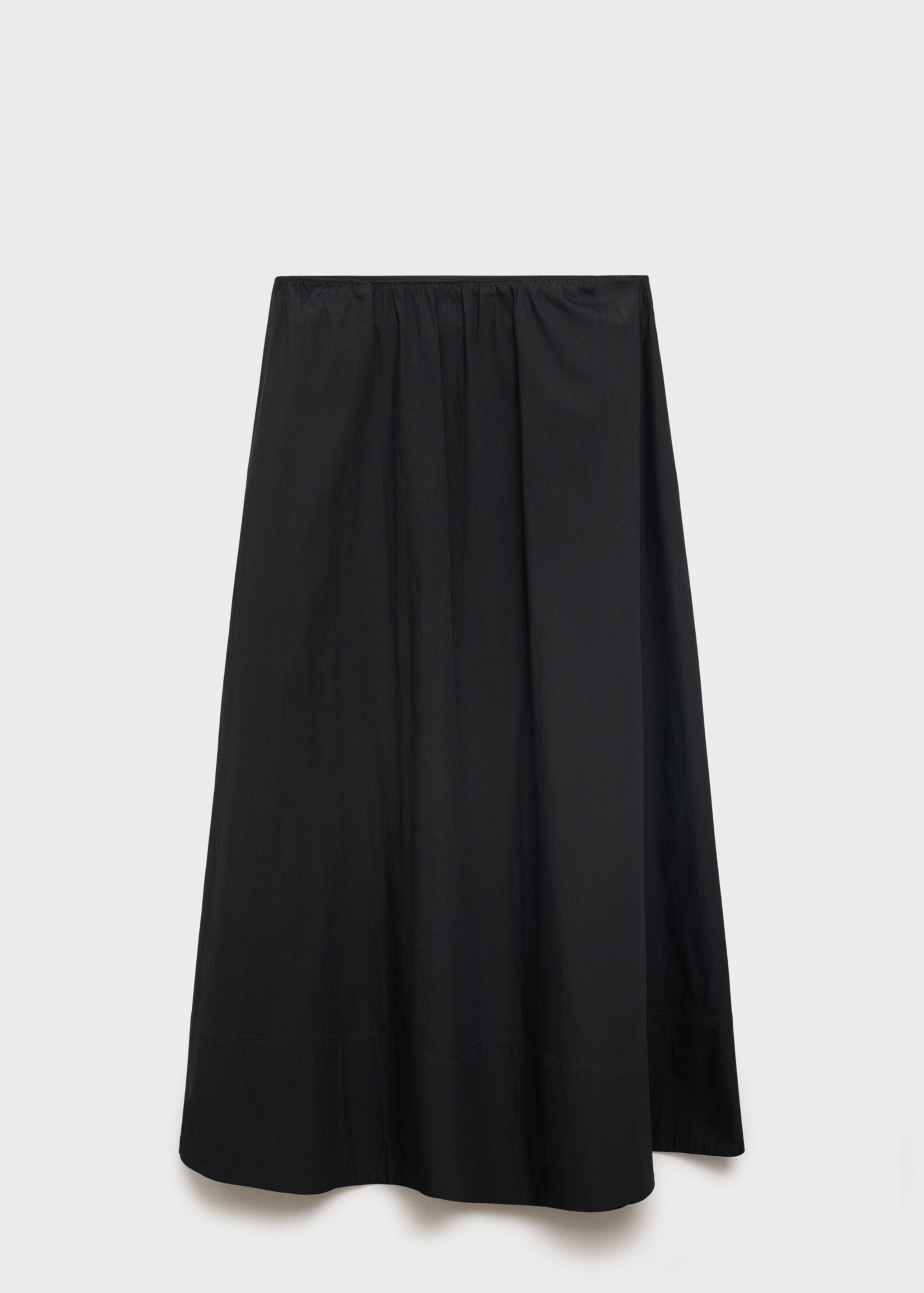 Flared cotton skirt - Article without model