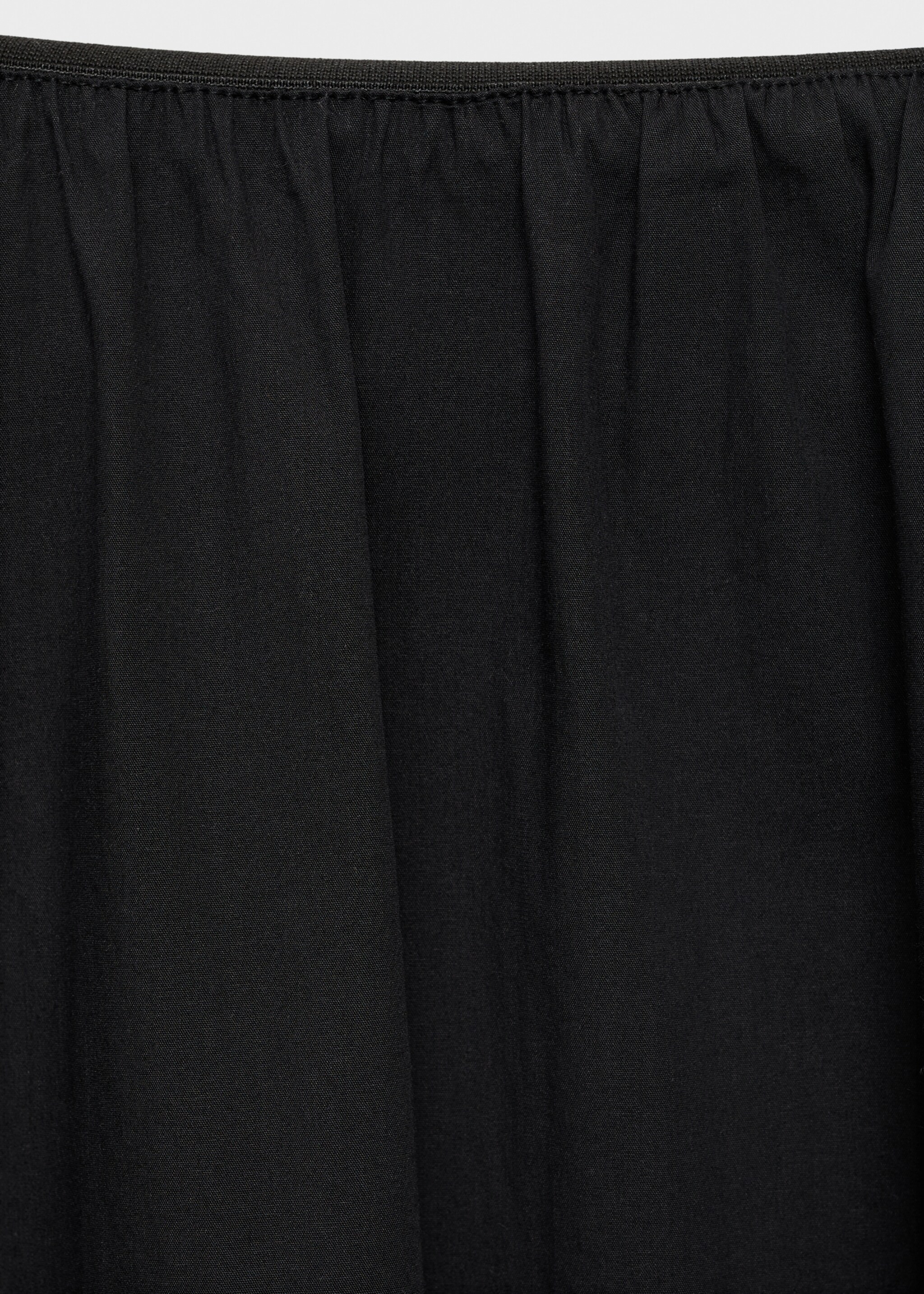 Flared cotton skirt - Details of the article 8