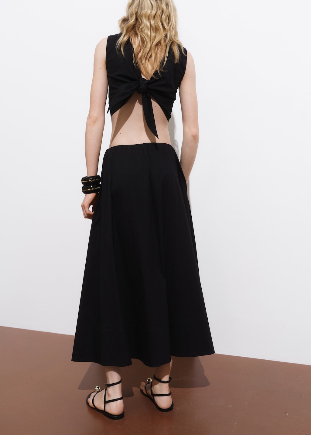 Flared cotton skirt - Women | MANGO USA