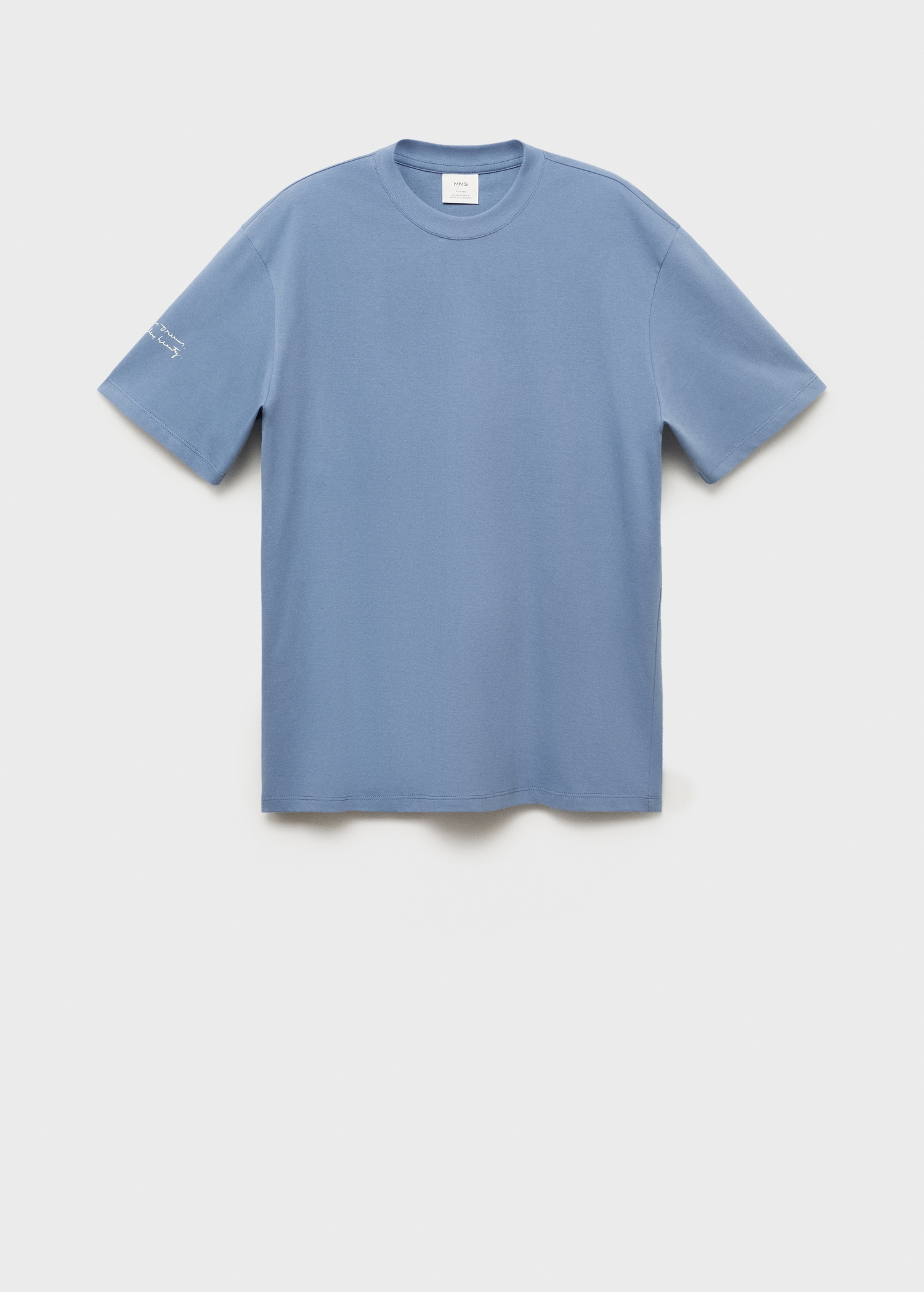 T-shirt with printed patch - Article without model
