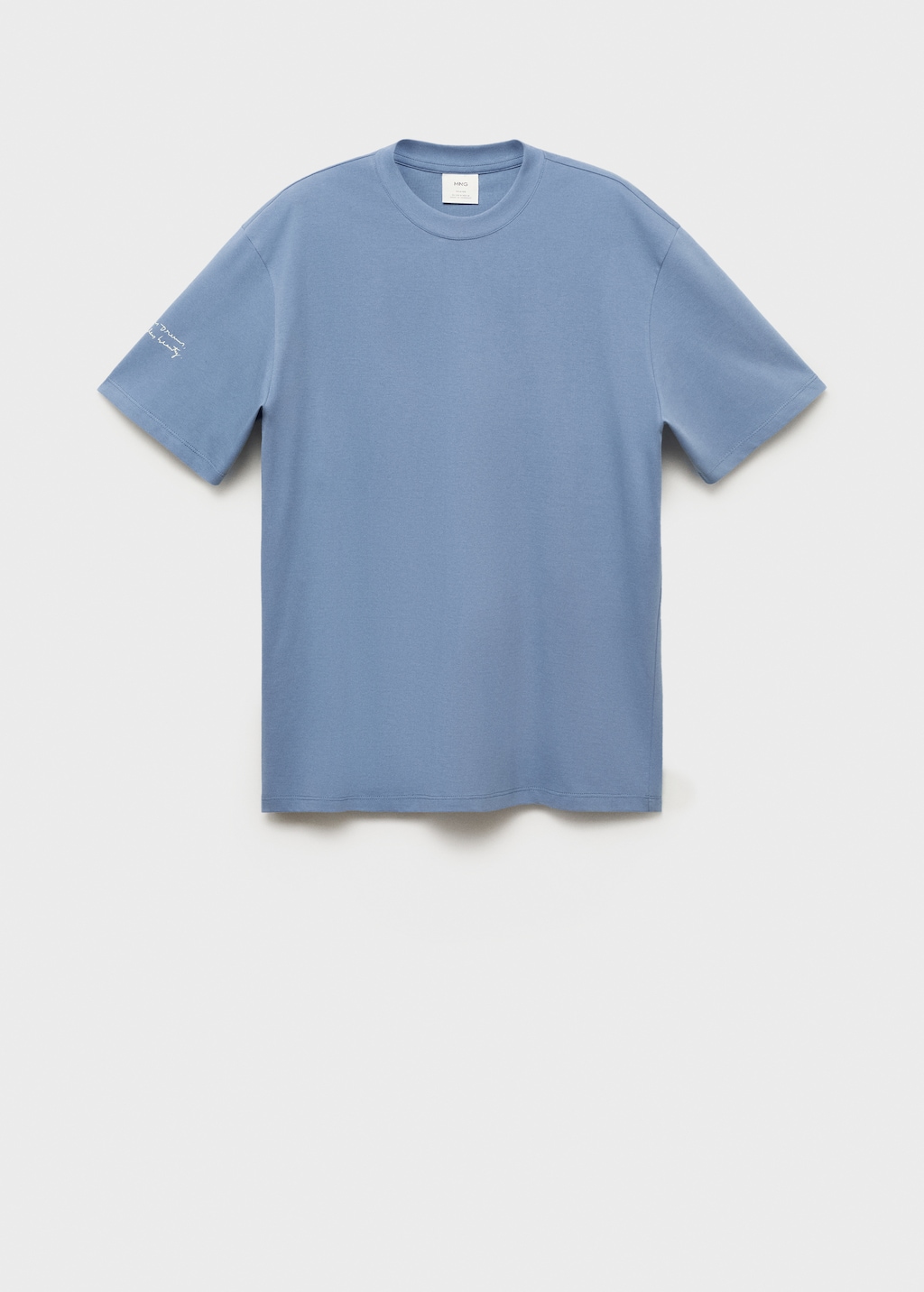 T-shirt with printed patch