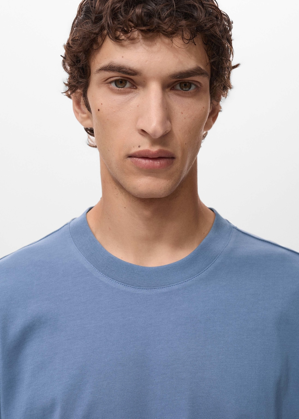 T-shirt with printed patch