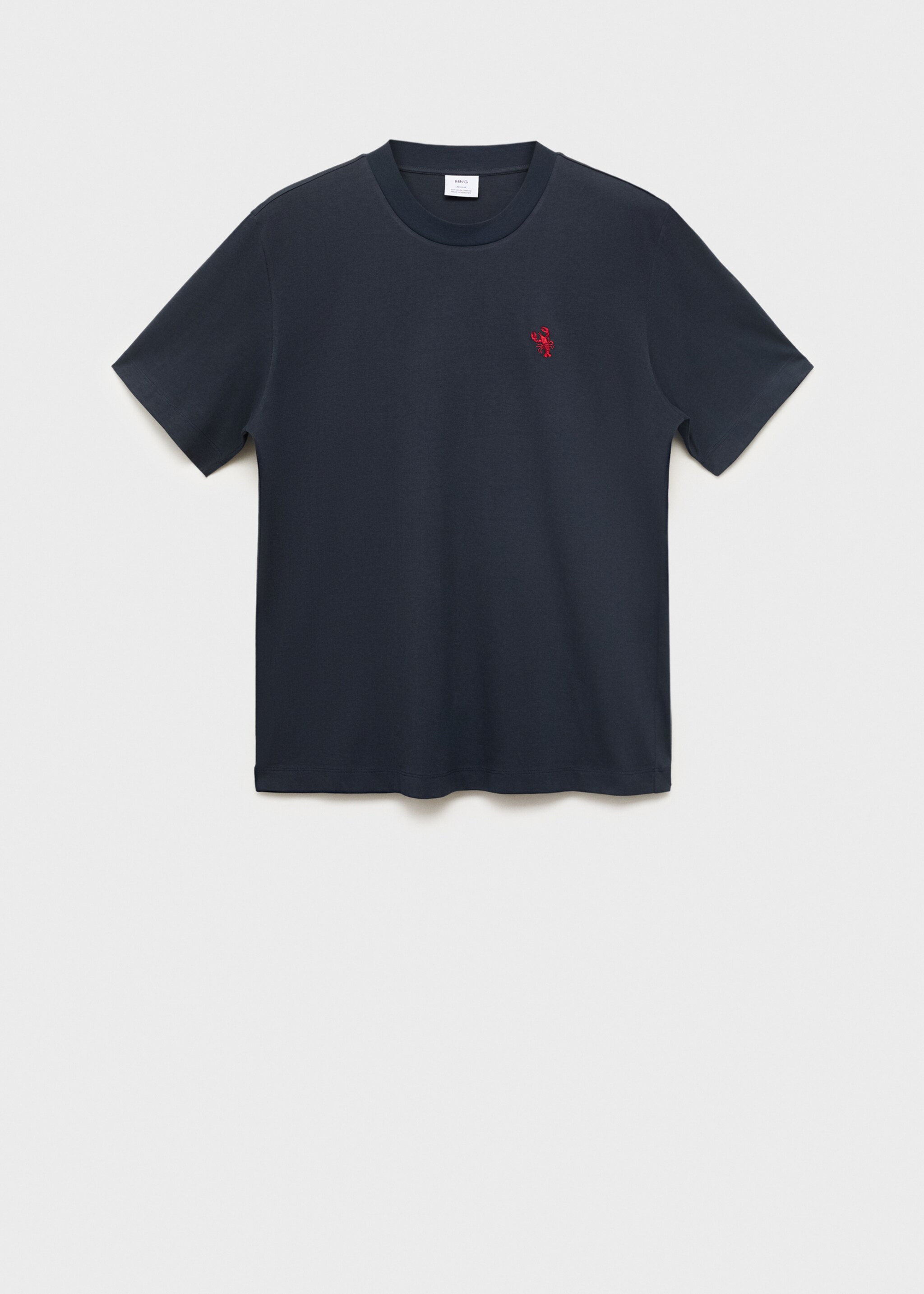 Camiseta 100% algodón detalle bordado - Artículo sin modelo