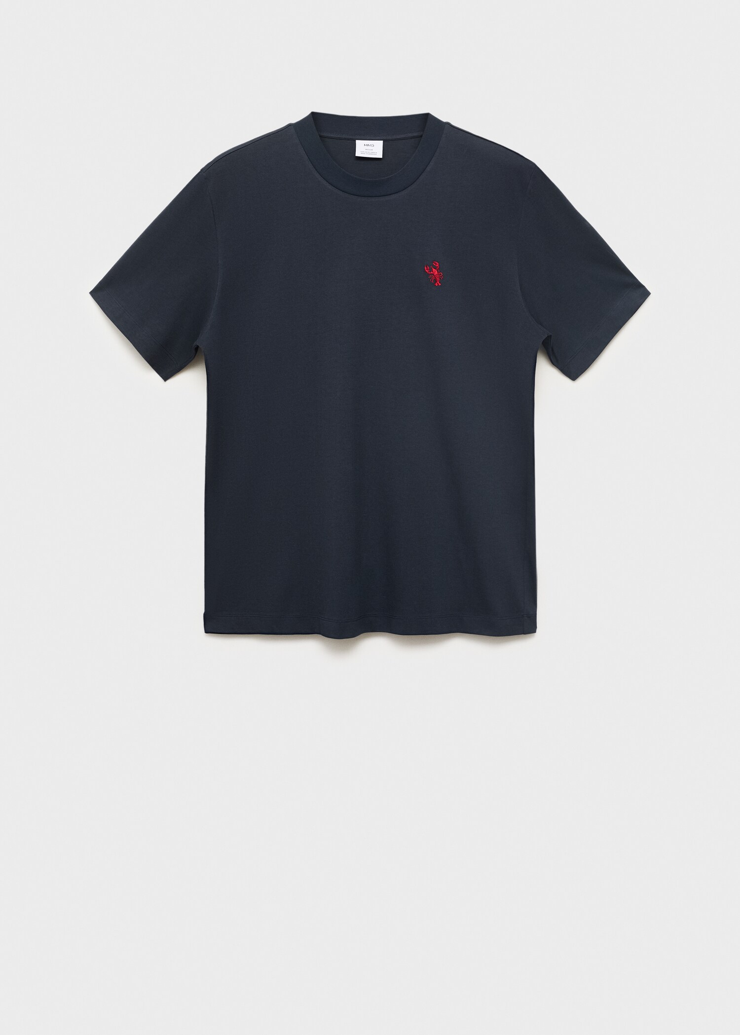 Camiseta 100% algodón detalle bordado - Artículo sin modelo