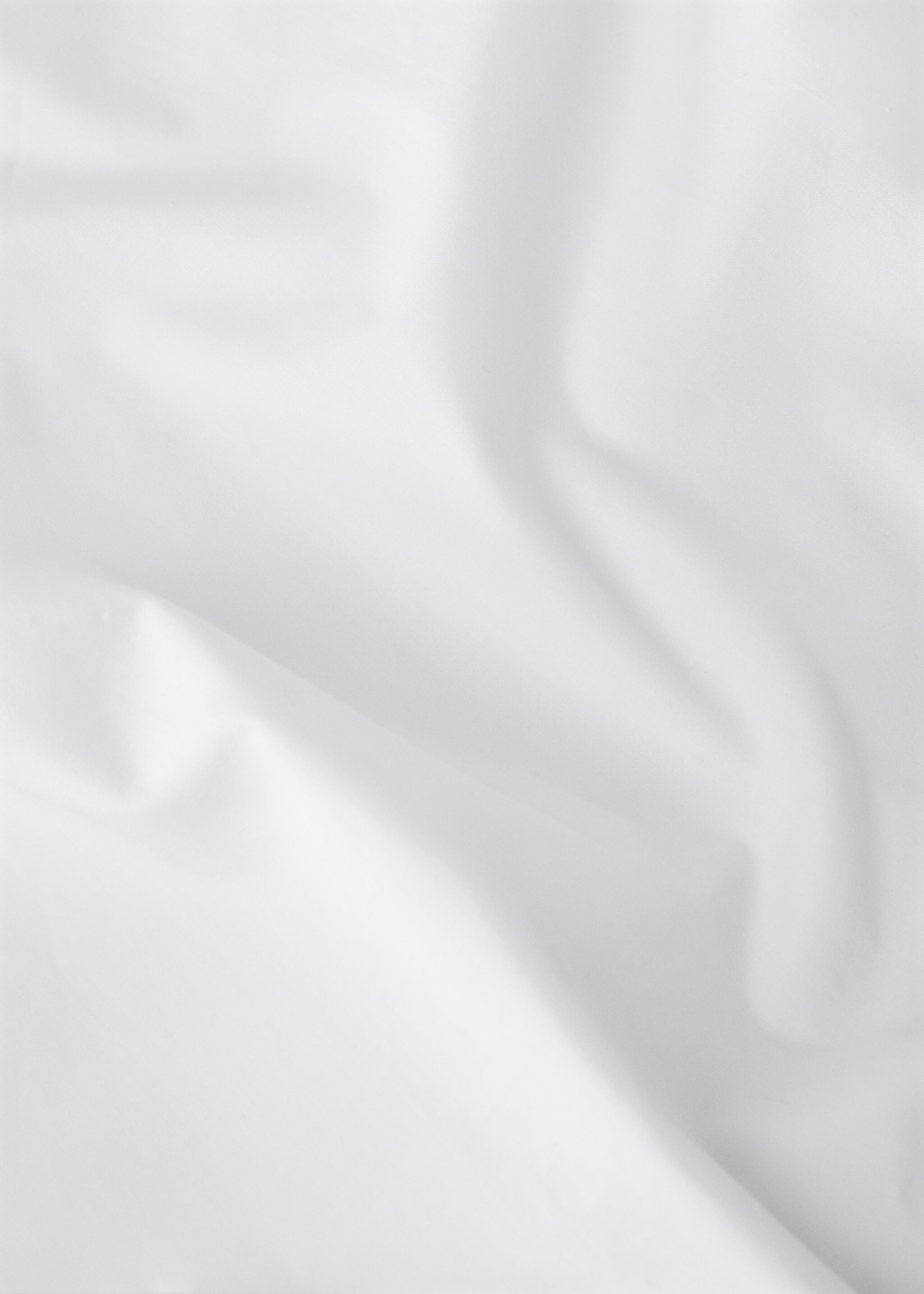 Cotton percale top sheet for 200 cm bed - Details of the article 2