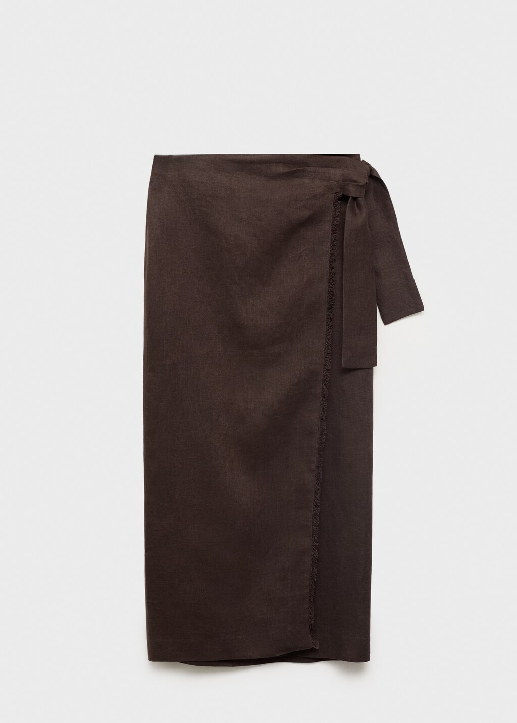 Linen sarong skirt - image 5