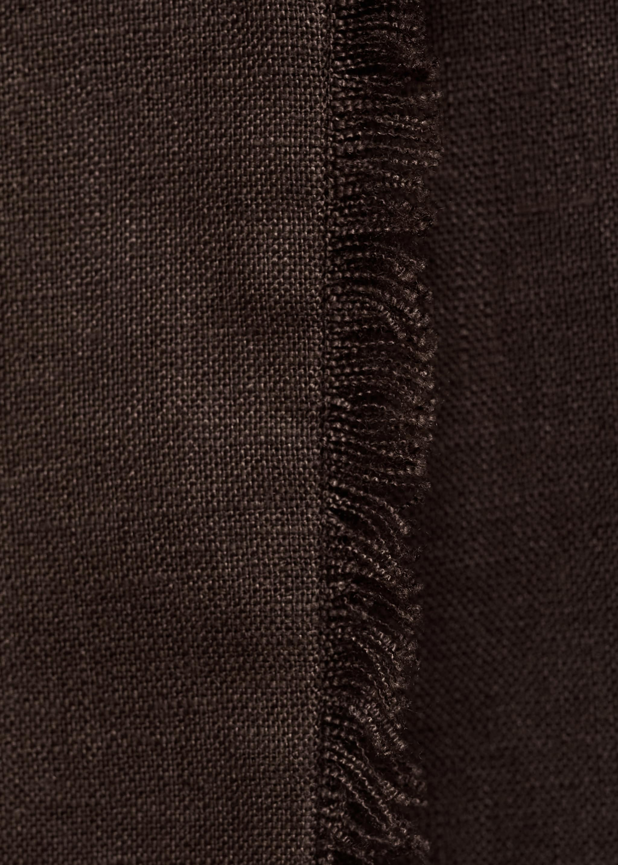 Linen sarong skirt - Details of the article 0