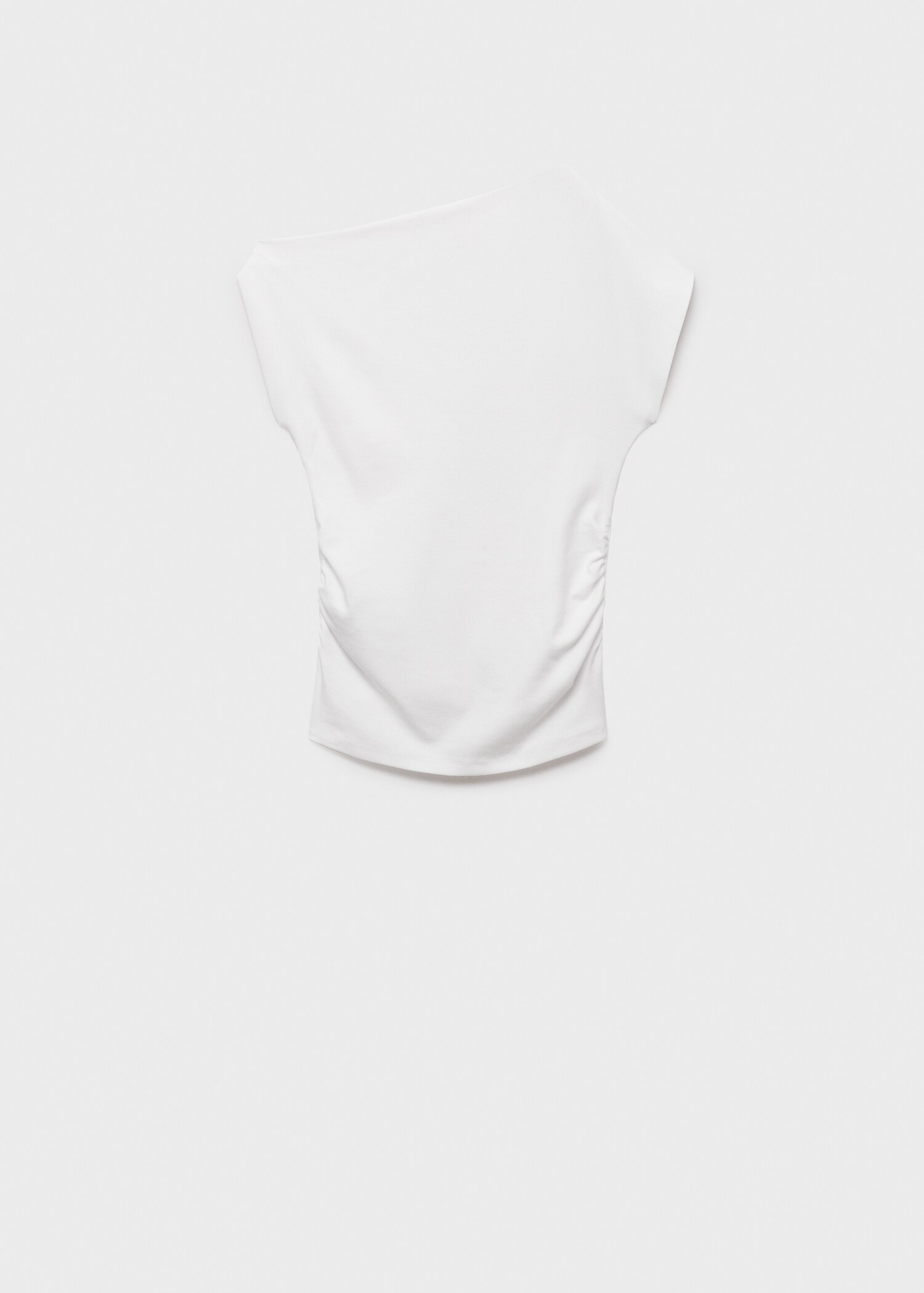 Asymmetrical fitted top - Article without model
