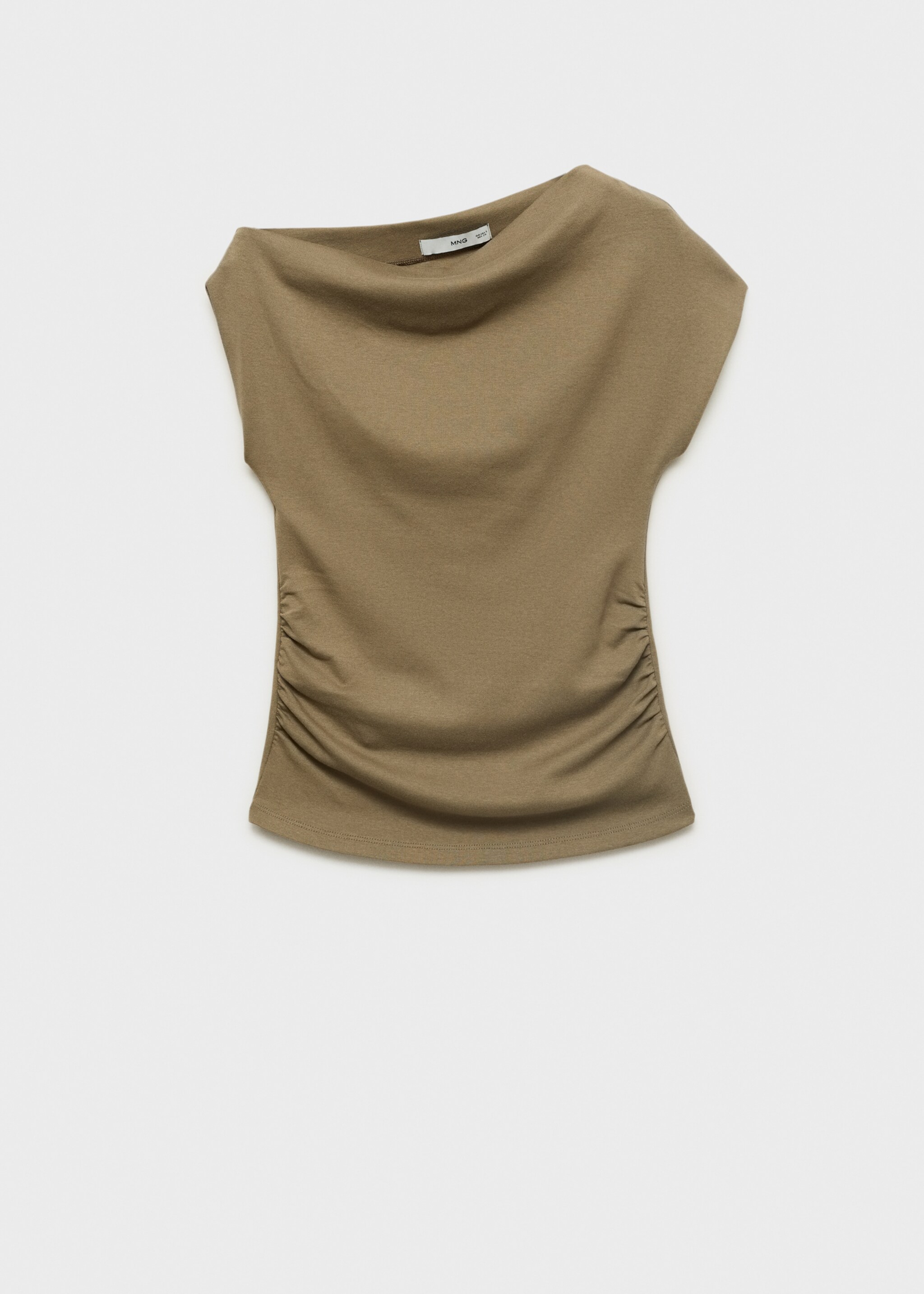 Asymmetrical fitted top - Article without model