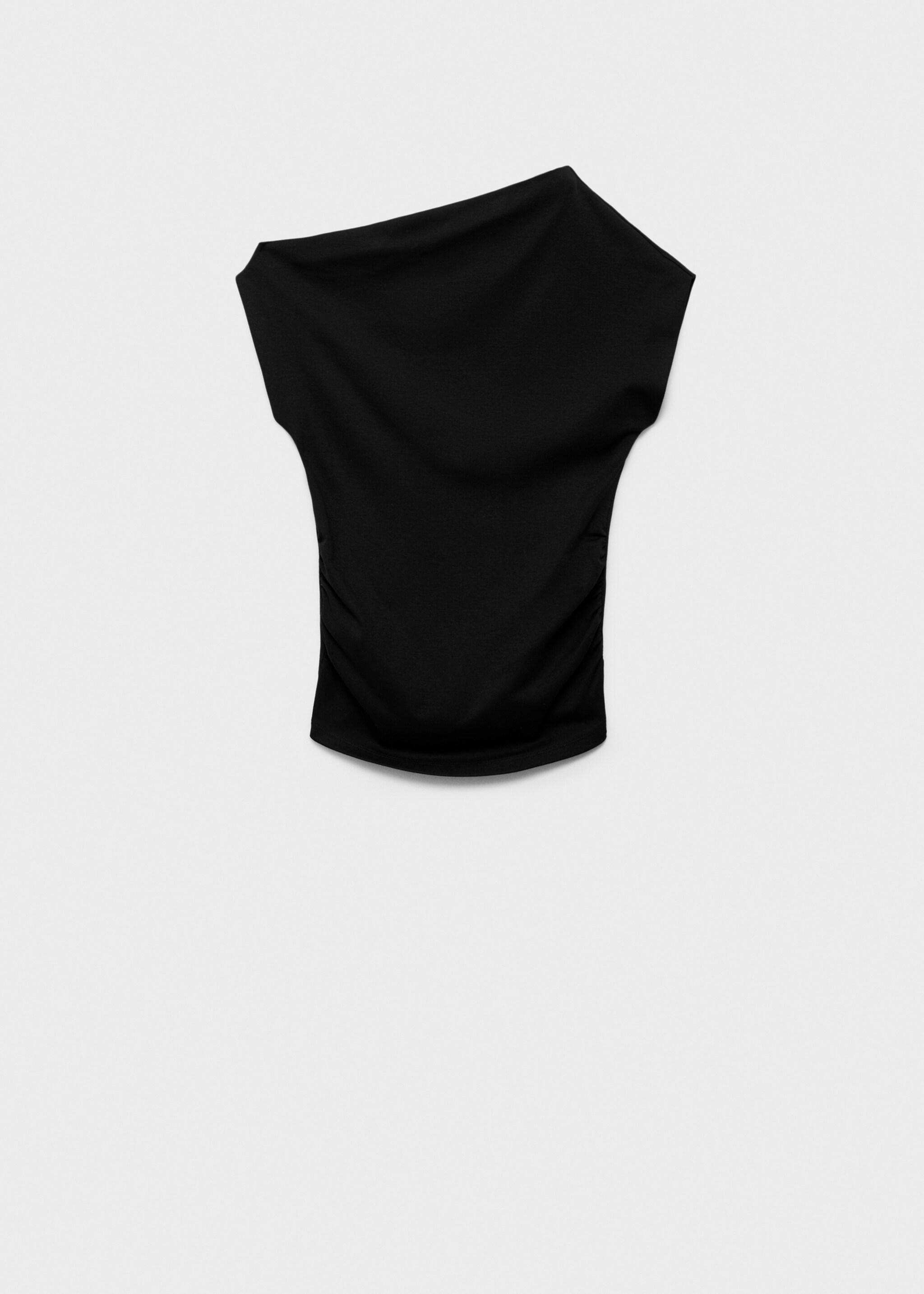 Asymmetrical fitted top - Article without model