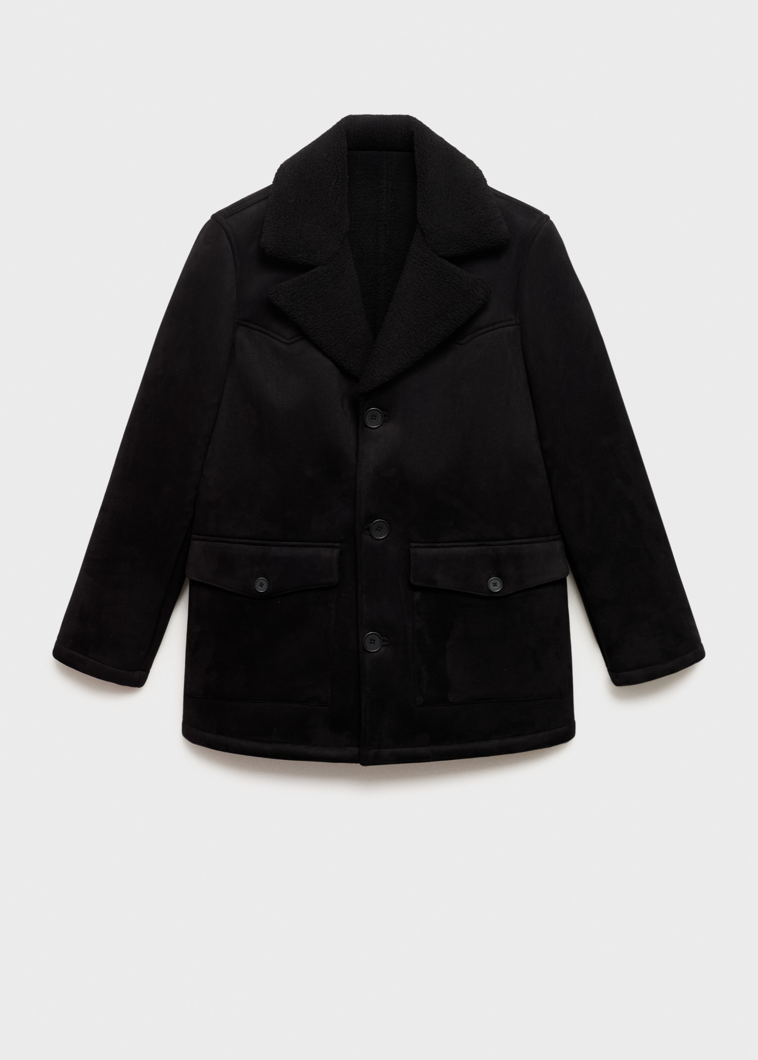 Blouson double face moutonné - Article sans modèle