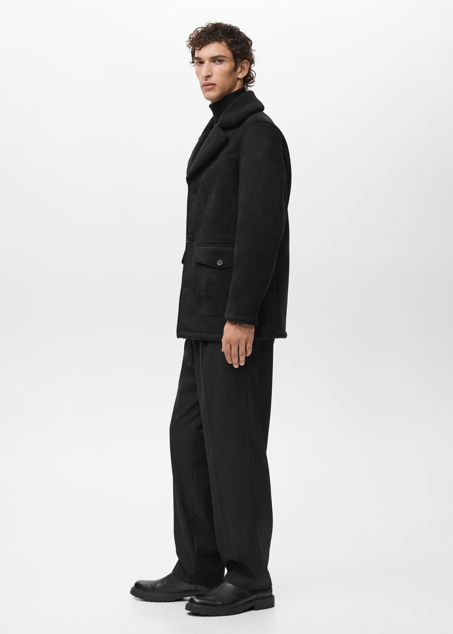 Blouson double face moutonné - Détail de l'article 2