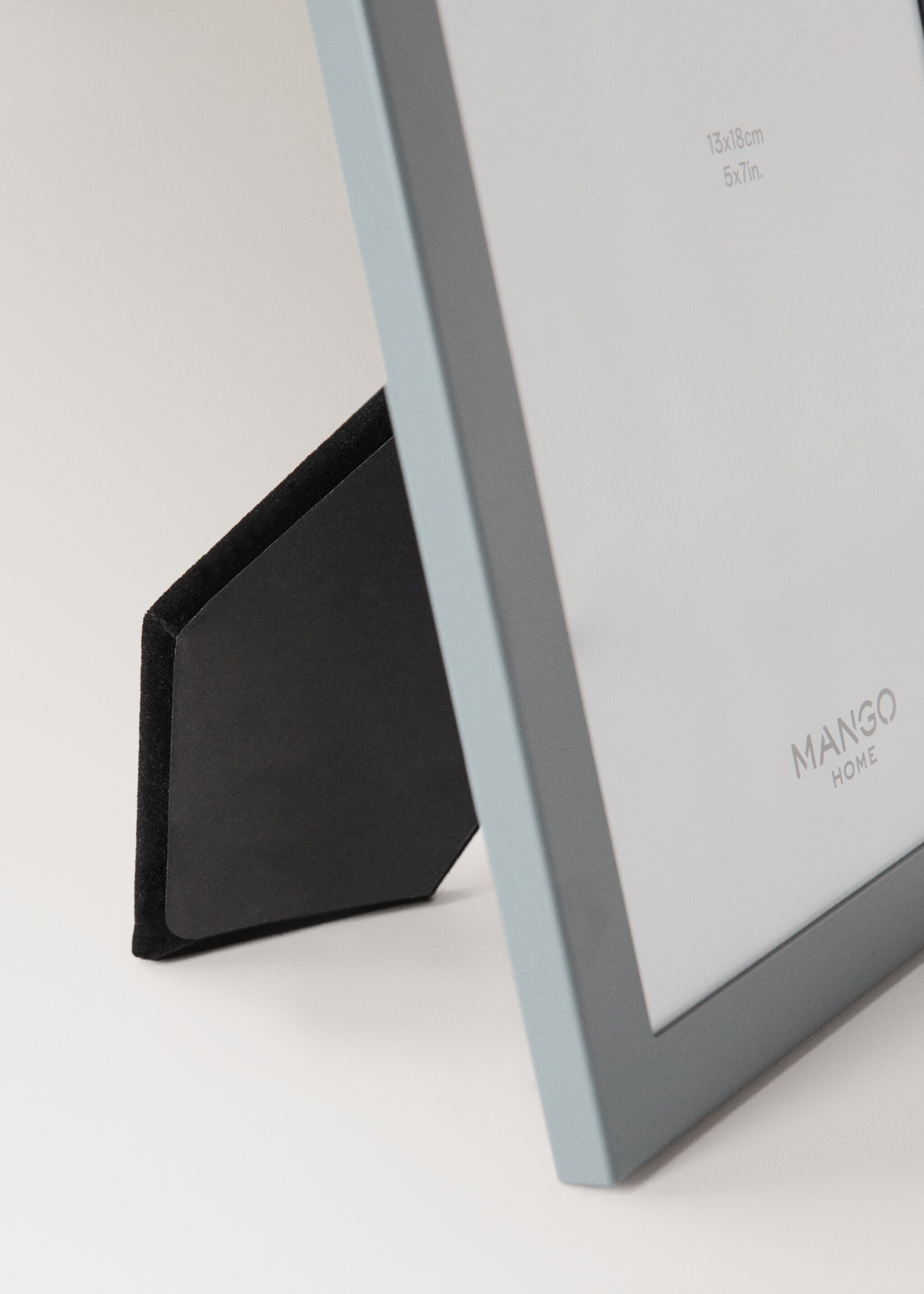 Cadre en bois rectangulaire - Détail de l'article 3, Bleu encre. Ref: 17011536-00.