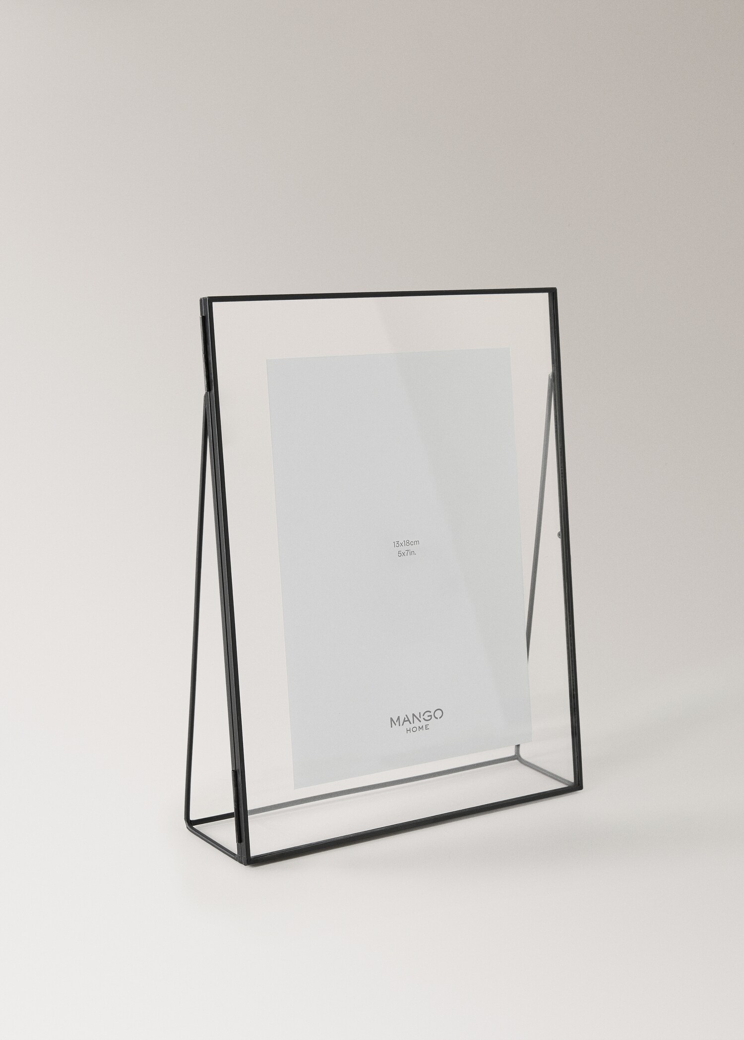 Moldura grande com borda metálica e pé triangular - Pormenor do artigo 1